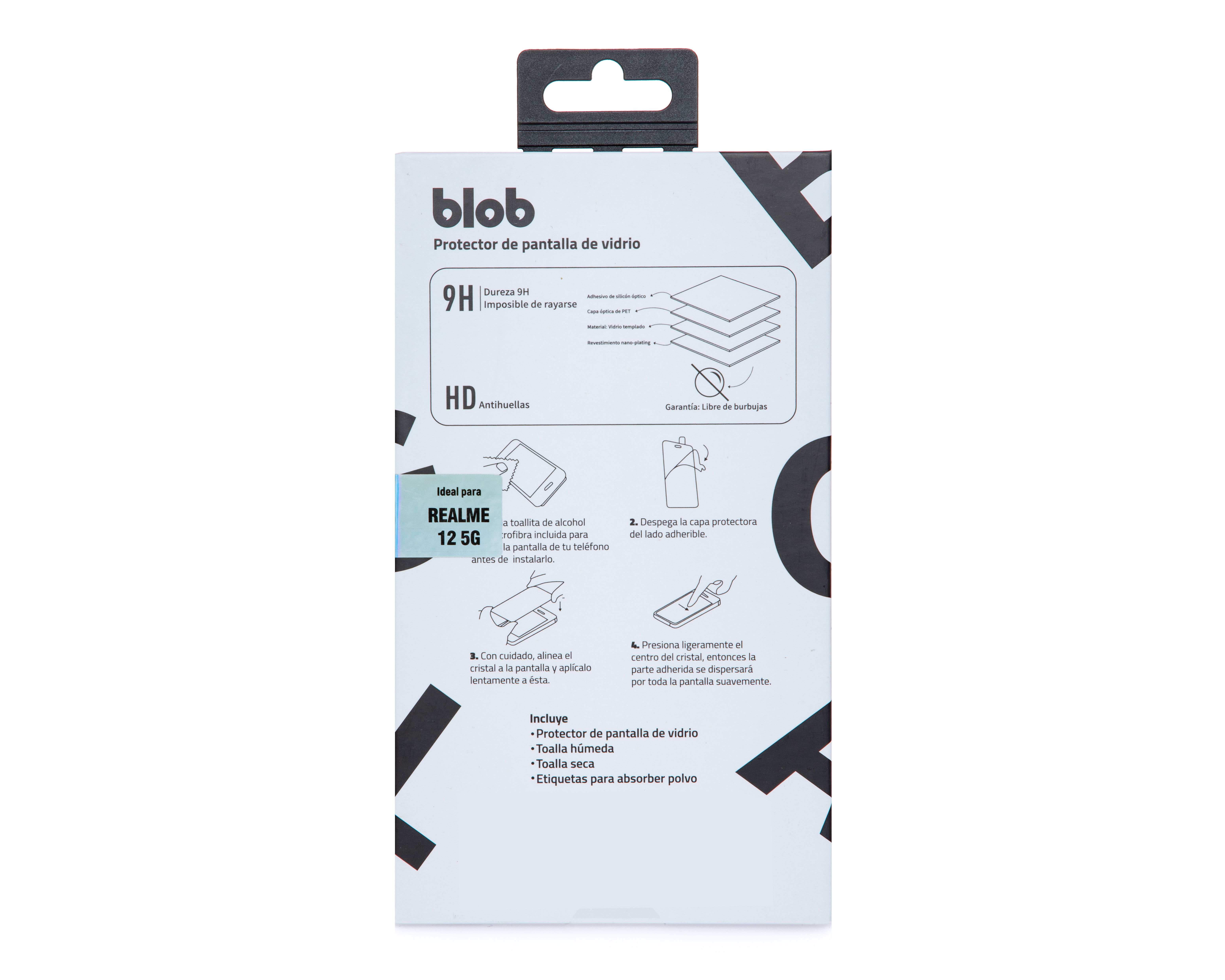 Foto 2 | Foto 2 | Protector de Pantalla Blob para Realme 12 5G