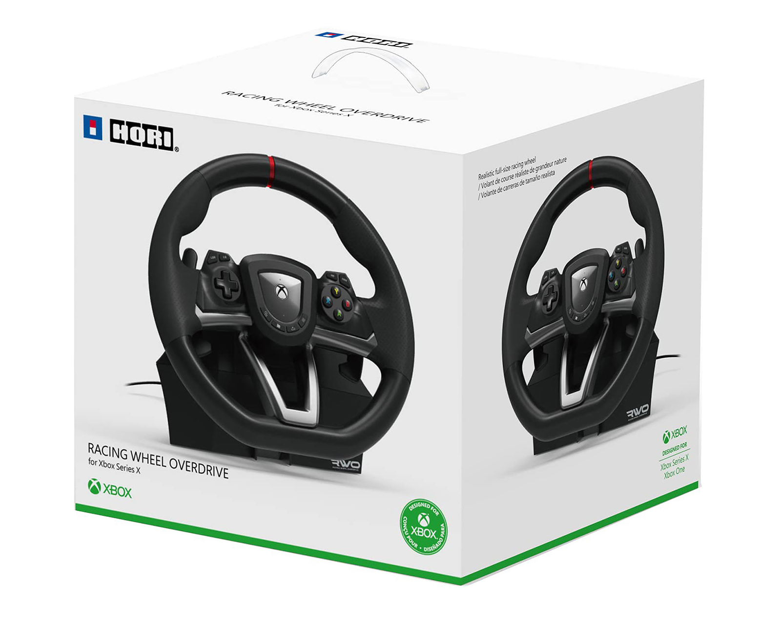 Foto 6 pulgar | Foto 5 | Volante Hori RWO Racing Wheel Overdrive Negro para Xbox Series X y S