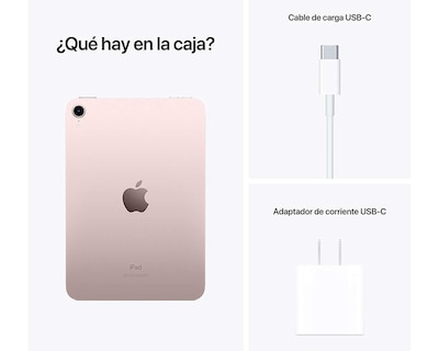 Foto 5 | Foto 5 | iPad Mini 6 Apple MLWL3LZ/A 8.3 Pulgadas 64 GB Wi-Fi y Bluetooth iPadOS Rosa