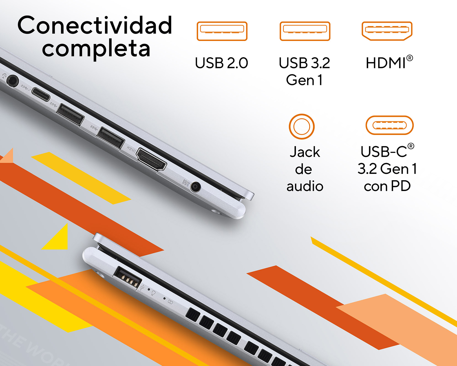 Foto 7 | Foto 7 | Laptop Asus D1605YA-MB470W 16 Pulgadas AMD Ryzen 7 16 GB RAM 512 GB SSD Plateada
