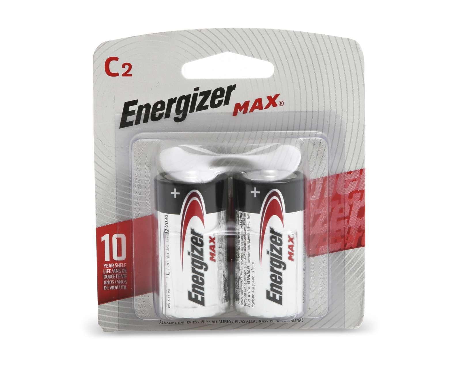 Baterías Energizer Max C
