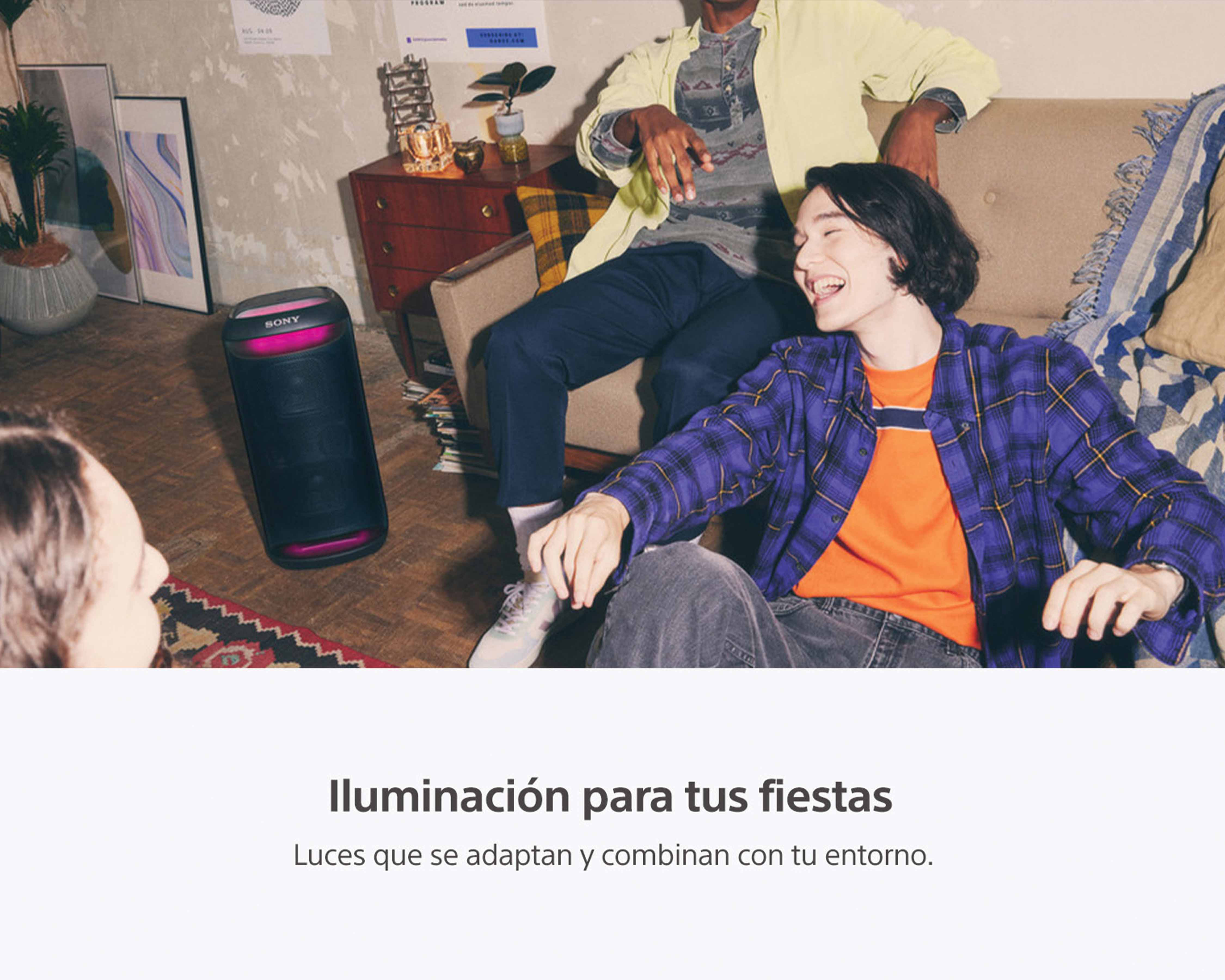 Foto 7 | Foto 7 | Bocina Sony SRS-XV500-BCLA9 con Sistema de Iluminación