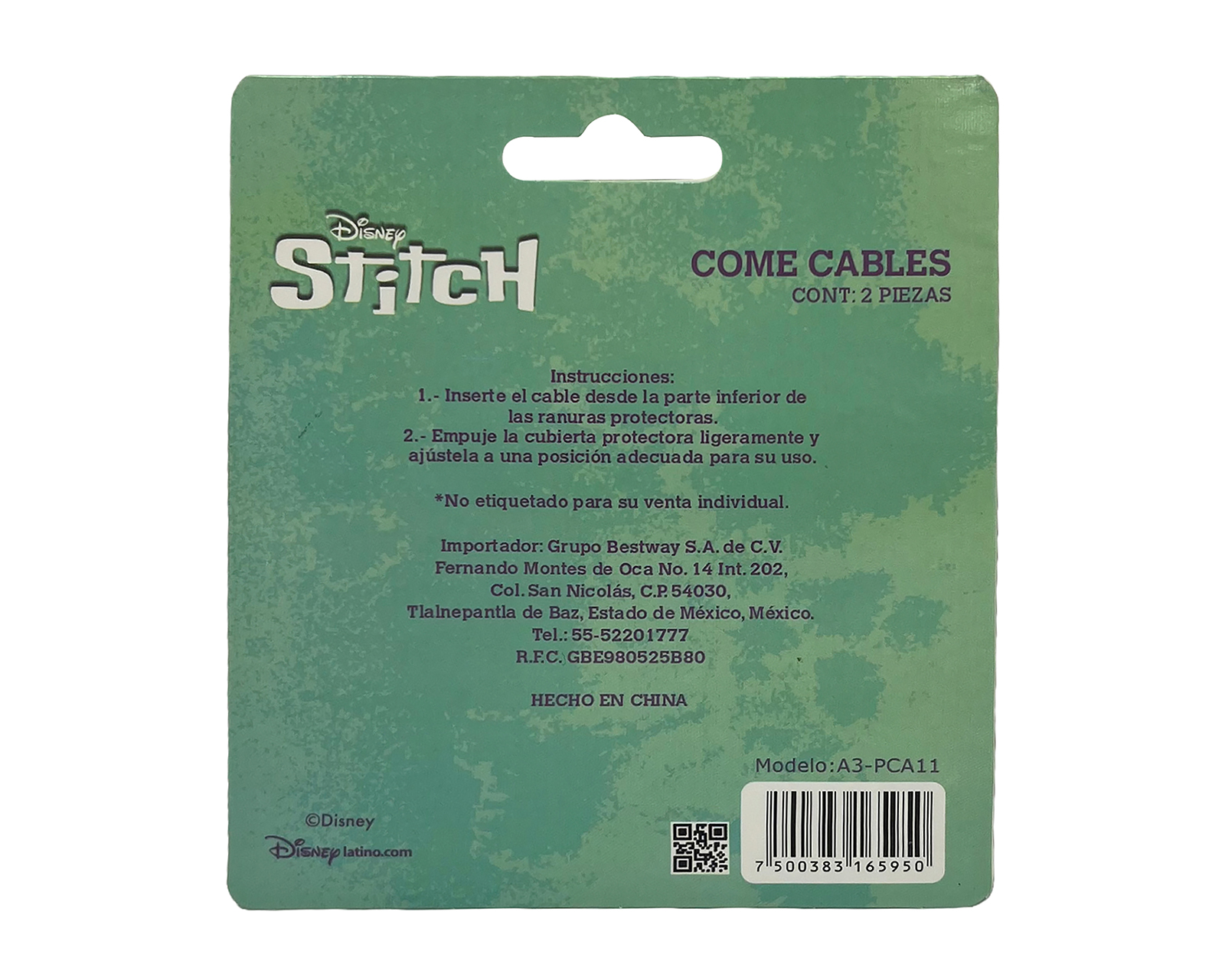 Foto 4 | Foto 4 | Protector de Cable Gairet Stitch 2 Piezas