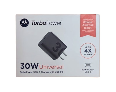 Foto 3 | Foto 3 | Adaptador de Corriente con Entrada USB-C Motorola 30 W