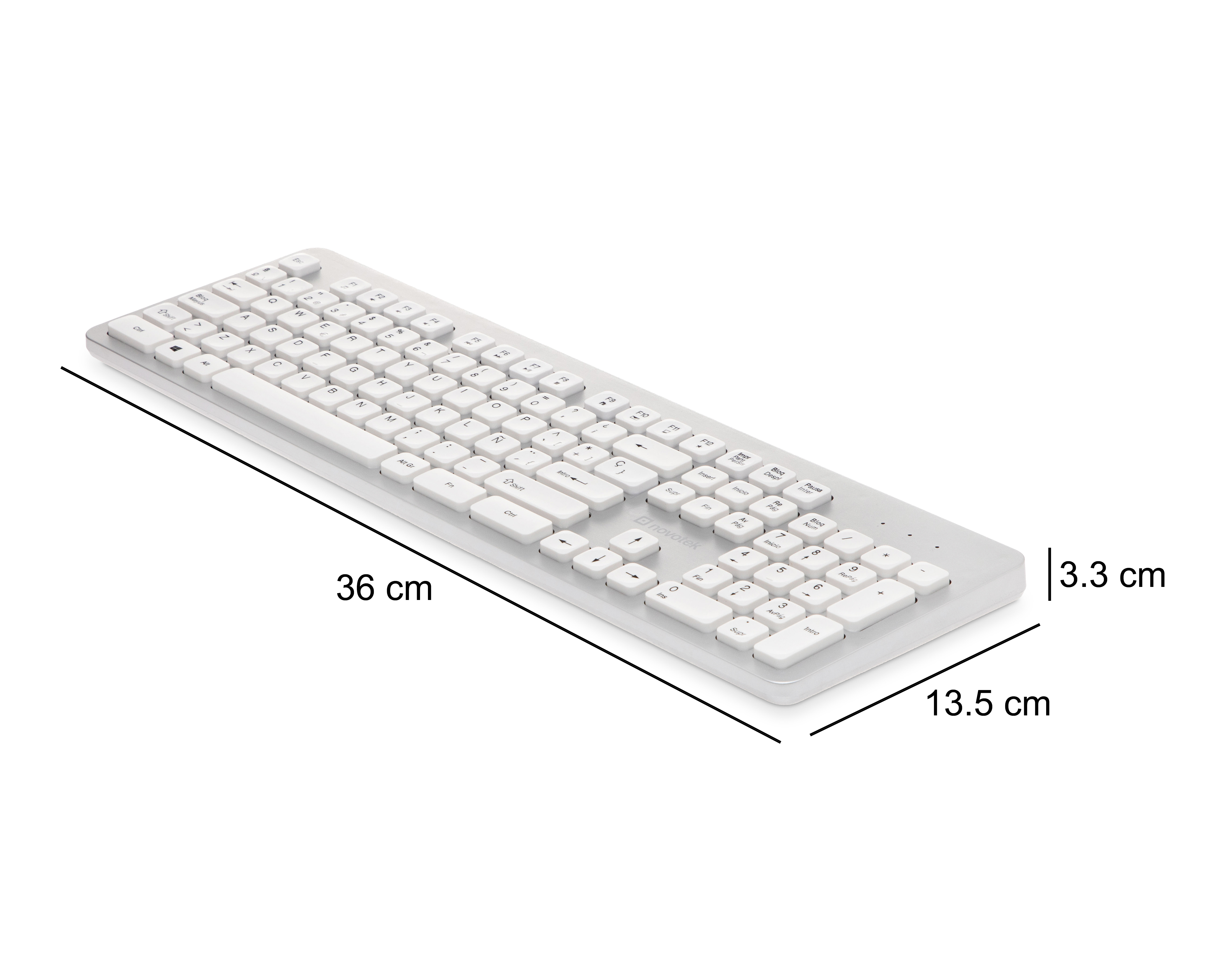 Foto 6 pulgar | Foto 5 | Teclado Inalámbrico Novotek TI-130