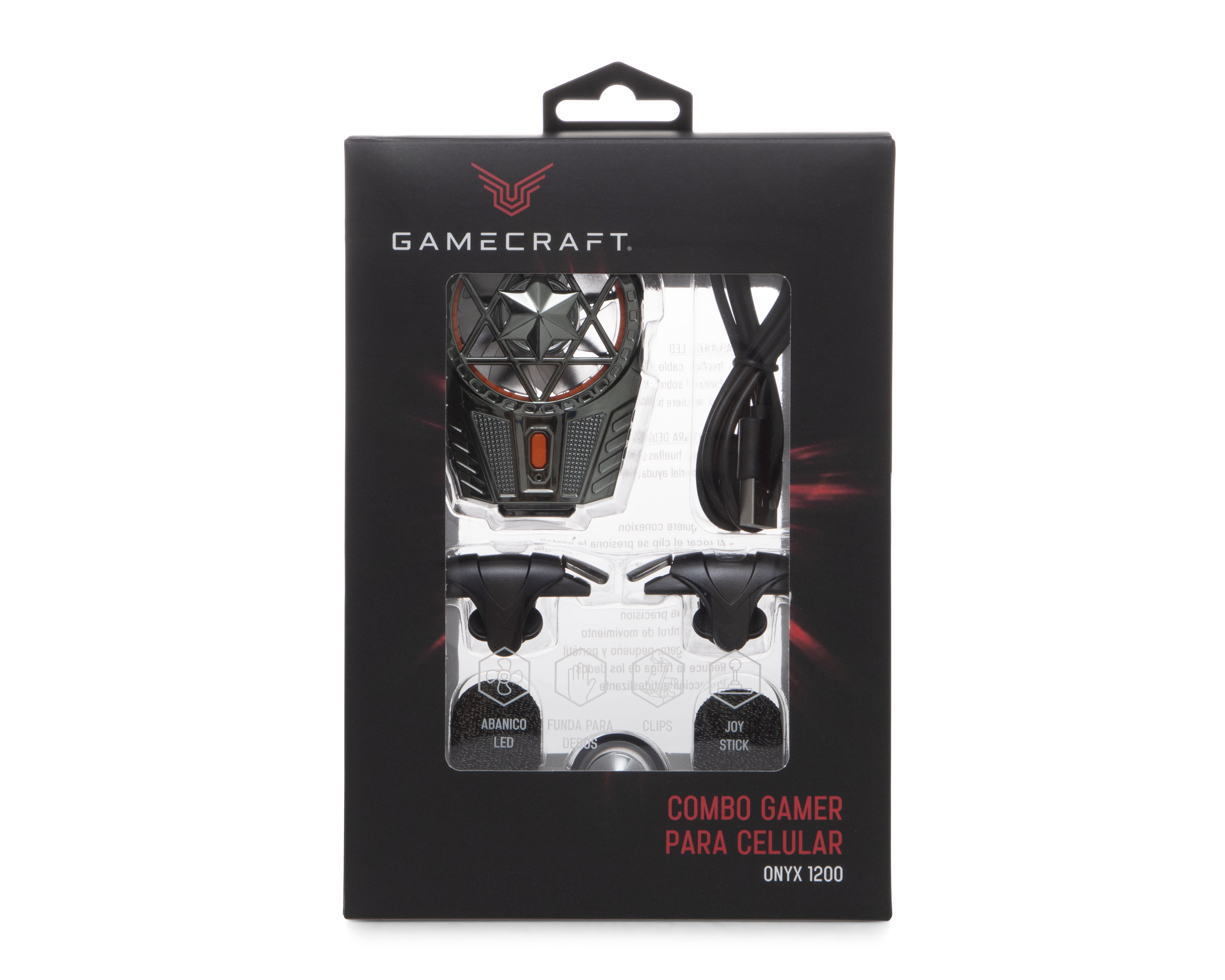 Foto 5 pulgar | Foto 4 | Combo Gamer para Celular Gamecraft Onyx 1200