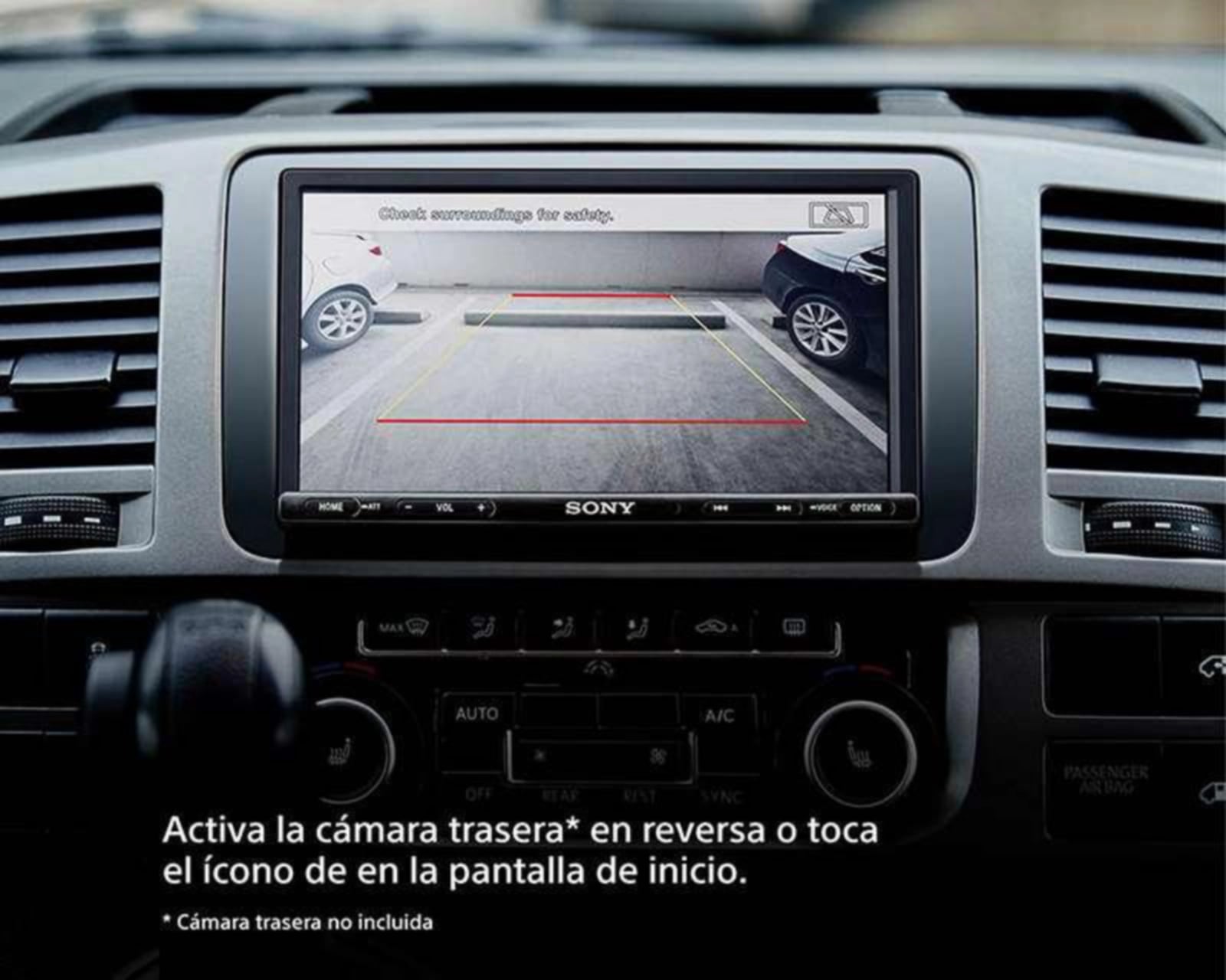 Foto 8 pulgar | Foto 7 | Autoestéreo Sony Multimedia Sin CD XAV-AX3200 de 6.95" Bluetooth Compatible con Android Auto Negro
