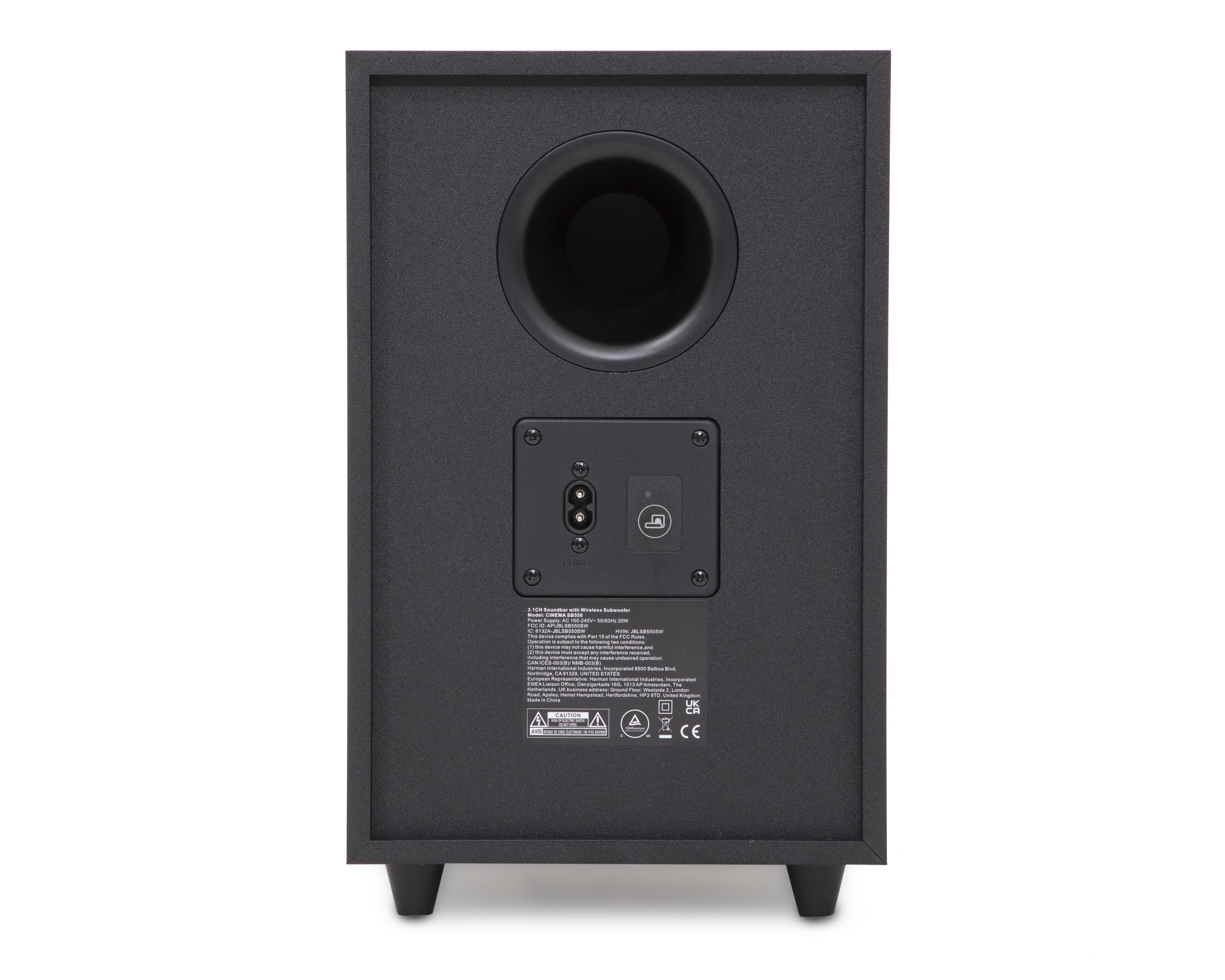Foto 7 pulgar | Foto 6 | Barra de Sonido JBL SB550BLKAM con Subwoofer