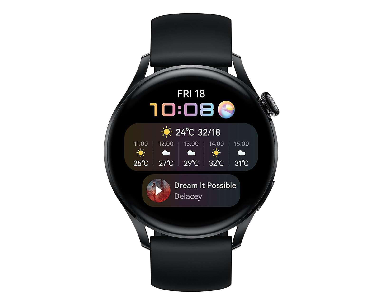 Foto 2 pulgar | Foto 1 | Smartwatch Huawei Watch 3 Negro