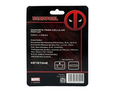 Foto 4 | Foto 4 | Soporte para Celular Marvel Deadpool