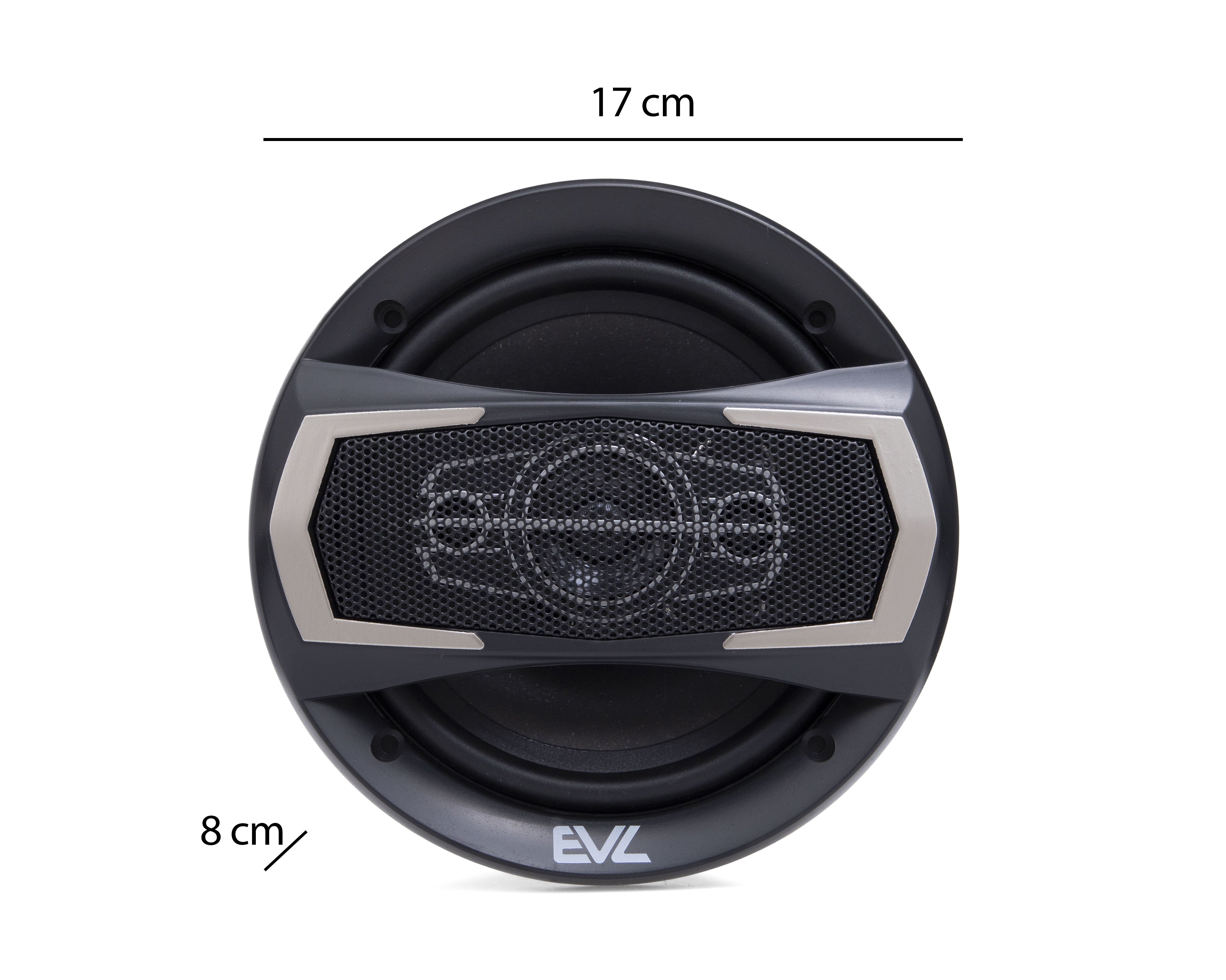 Foto 5 | Foto 5 | Bocinas para Auto EVL de 6 Pulgadas 80 W 2 Piezas