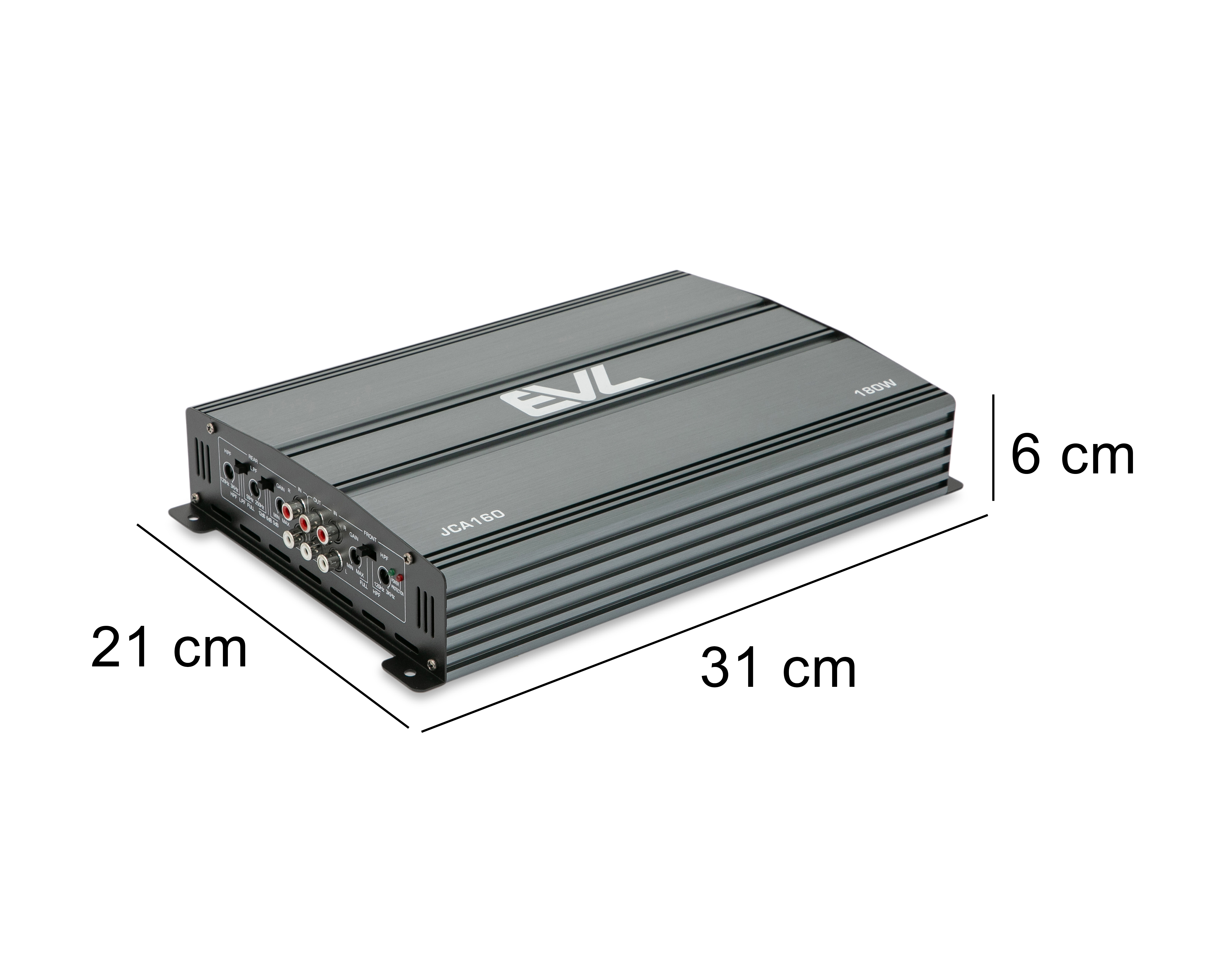 Foto 8 pulgar | Foto 7 | Amplificador para Carro EVL 4 Canales 90 W