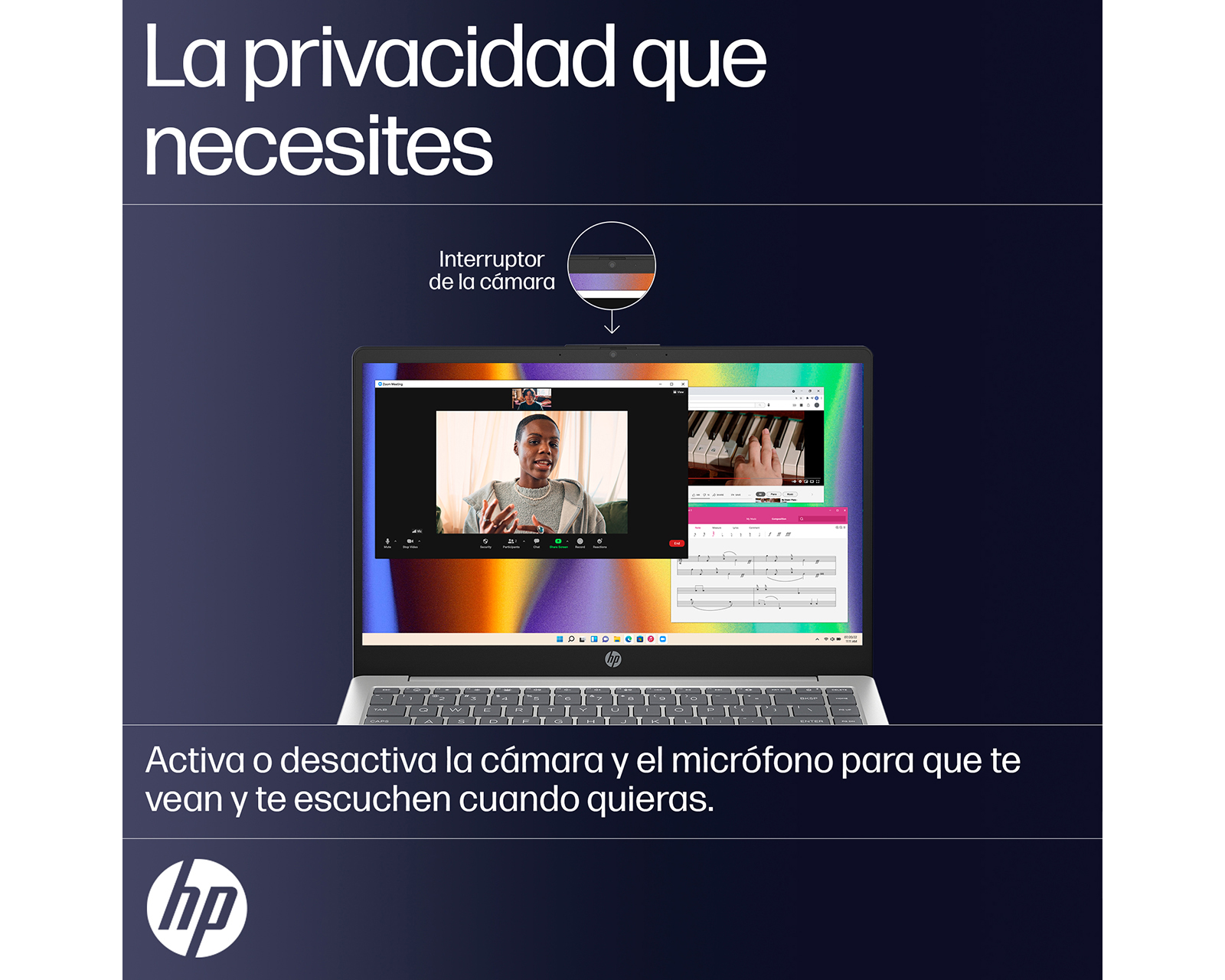 Foto 7 | Foto 7 | Laptop HP 14-ep1001la 14 Pulgadas Windows 11 Home Intel Core Ultra 5 125H 8 GB RAM 512 SSD Plateada