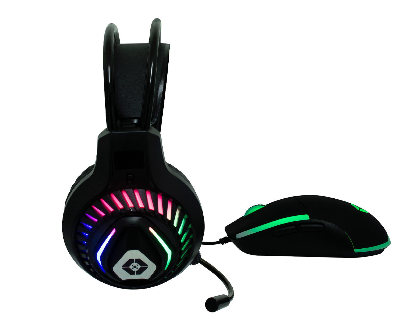 Foto 3 | Foto 3 | Combo de Mouse y Audífonos Gamer Inalámbricos Vortred 2 Piezas