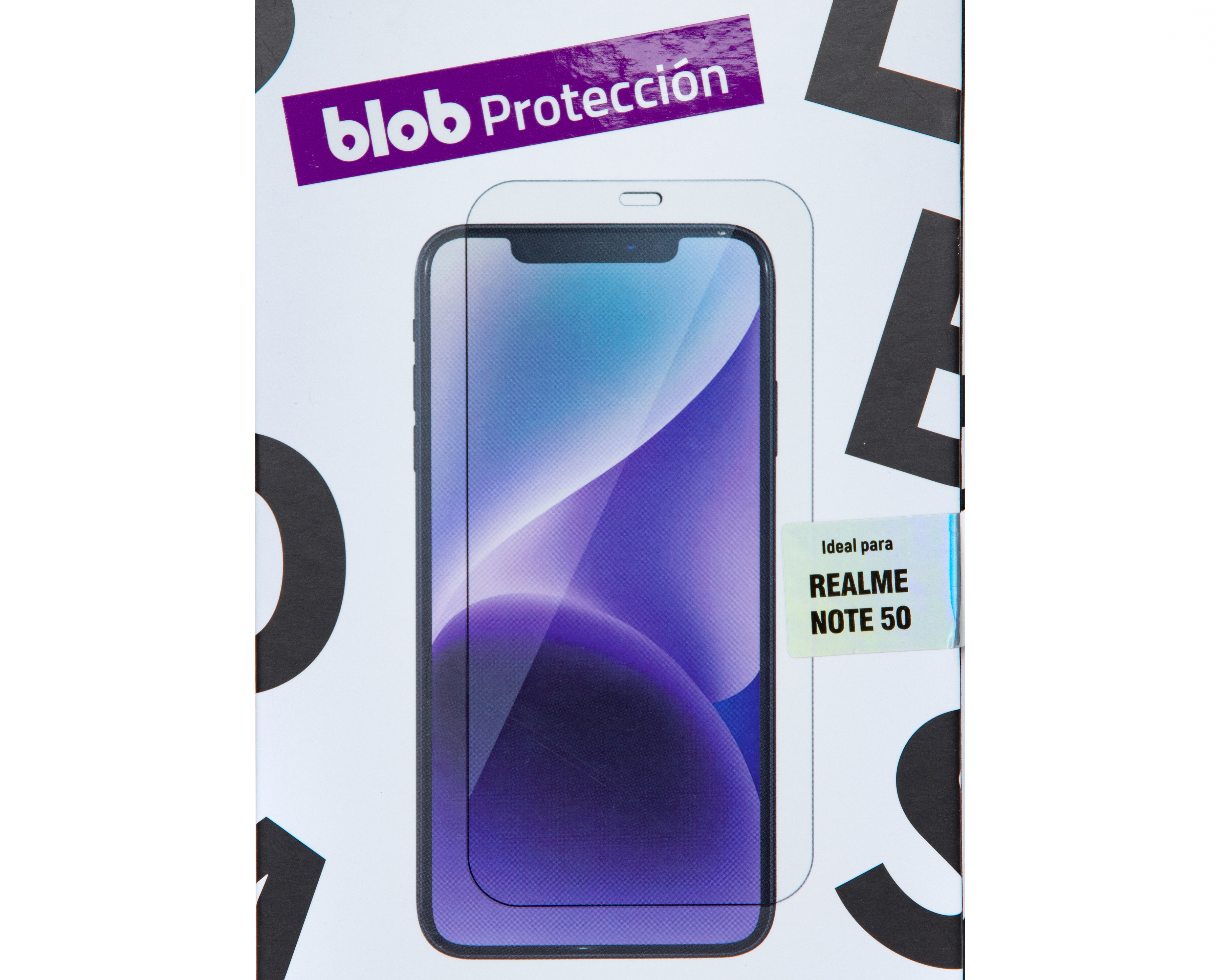 Foto 4 pulgar | Foto 3 | Protector de Pantalla Blob para Realme Note 50
