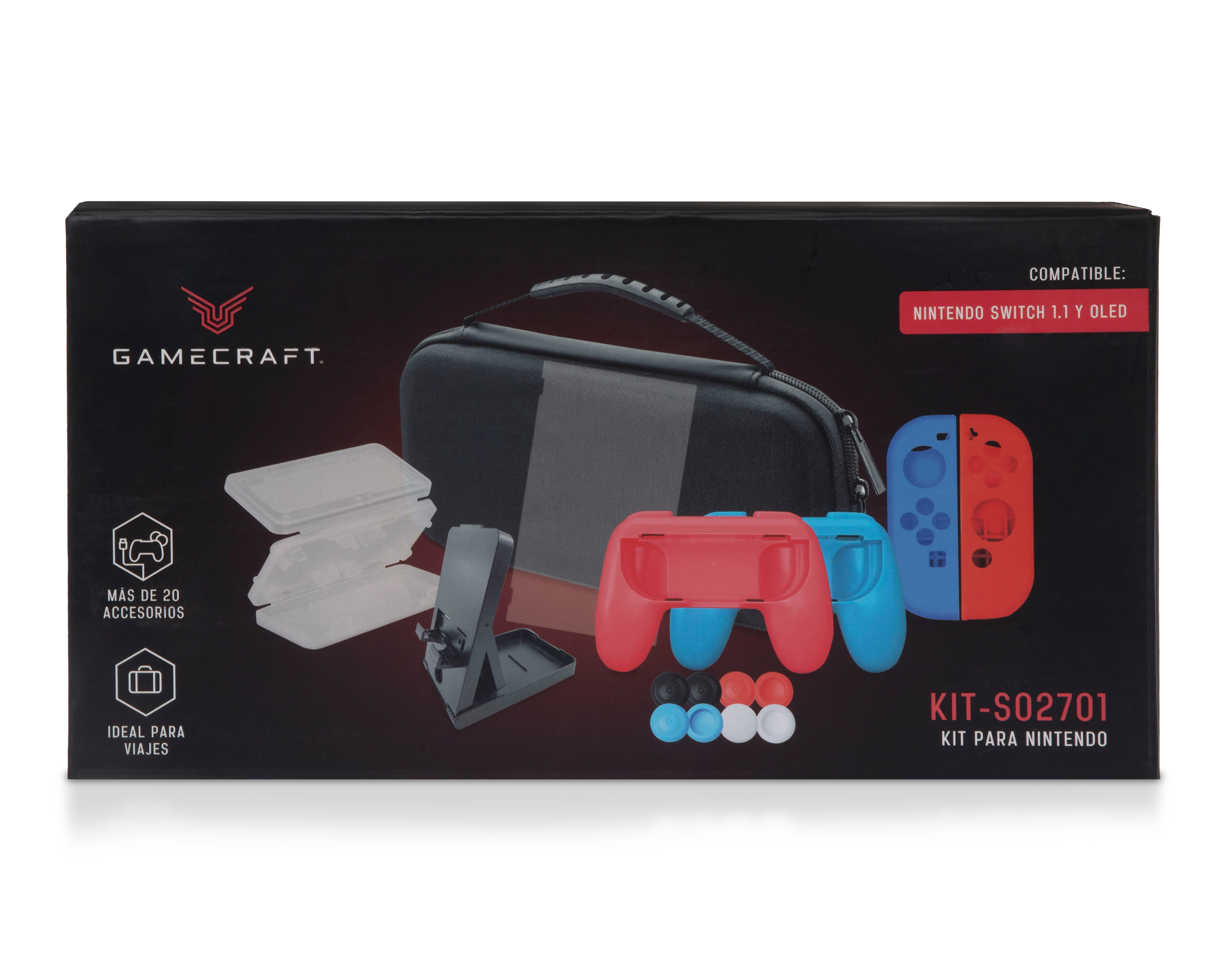 Foto 8 | Foto 8 | Kit para Nintendo Gamecraft KIT-SO2701 Multicolor Switch 1.1 y Oled