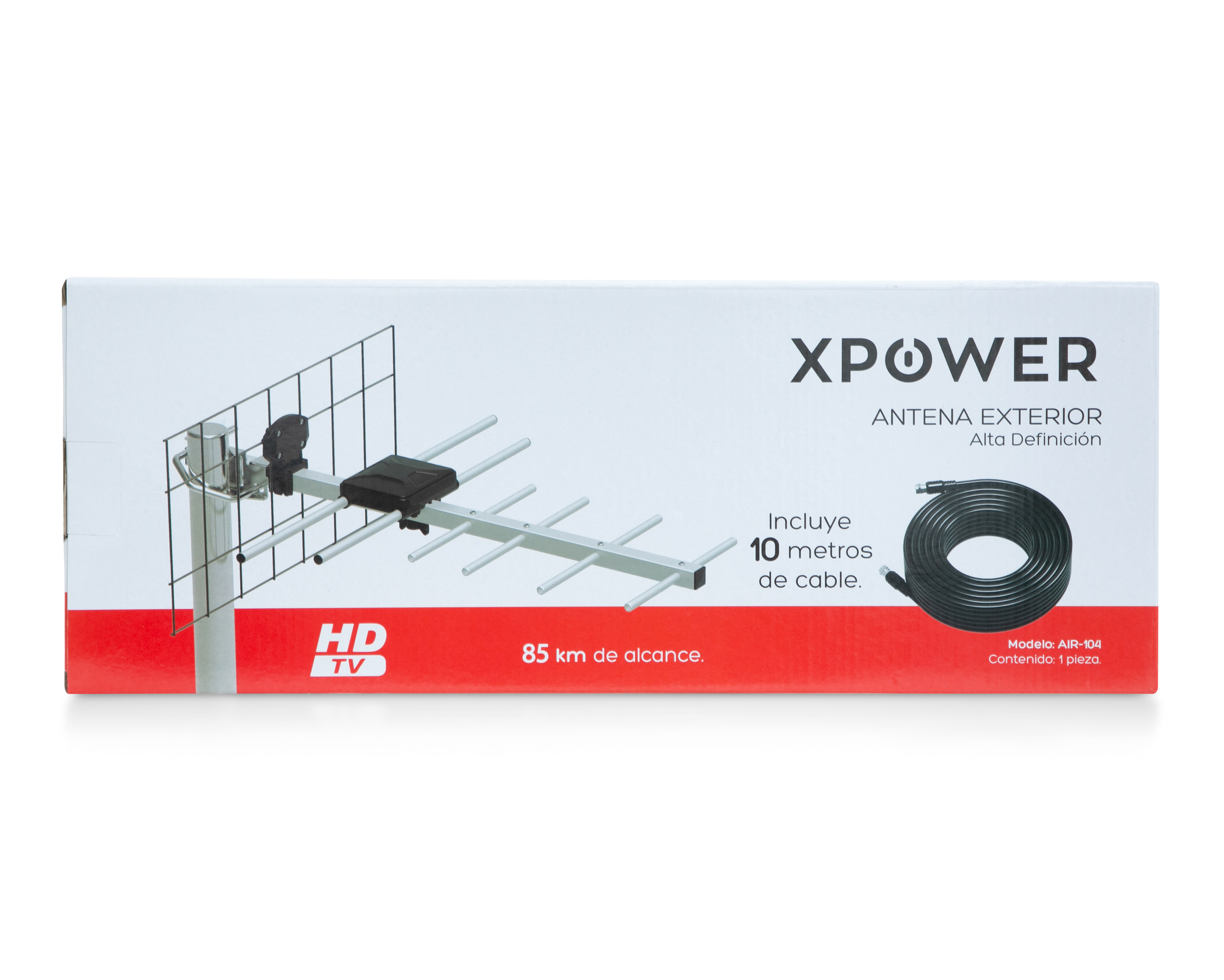 Foto 6 pulgar | Foto 5 | Antena para TV Exterior X Power Air 104