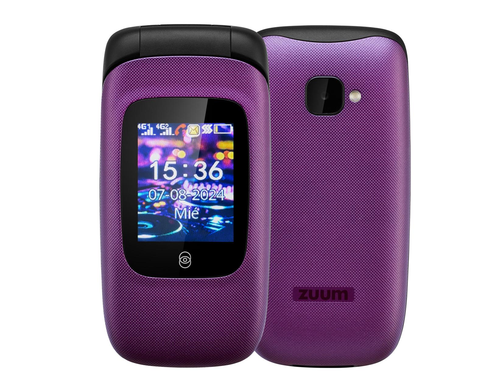 Celular Zuum Liberado Brix R III 128 MB Morado