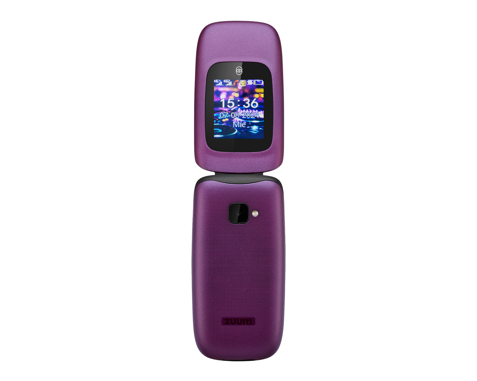 Foto 6 pulgar | Foto 5 | Celular Zuum Liberado Brix R III 128 MB Morado