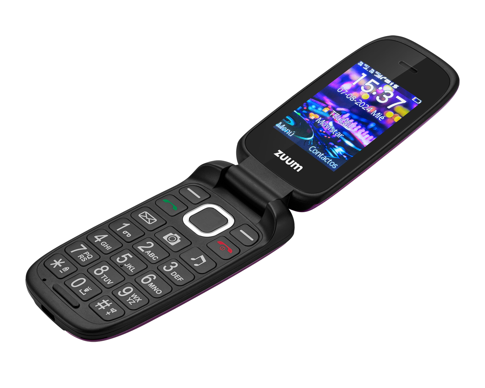 Foto 7 pulgar | Foto 6 | Celular Zuum Liberado Brix R III 128 MB Morado