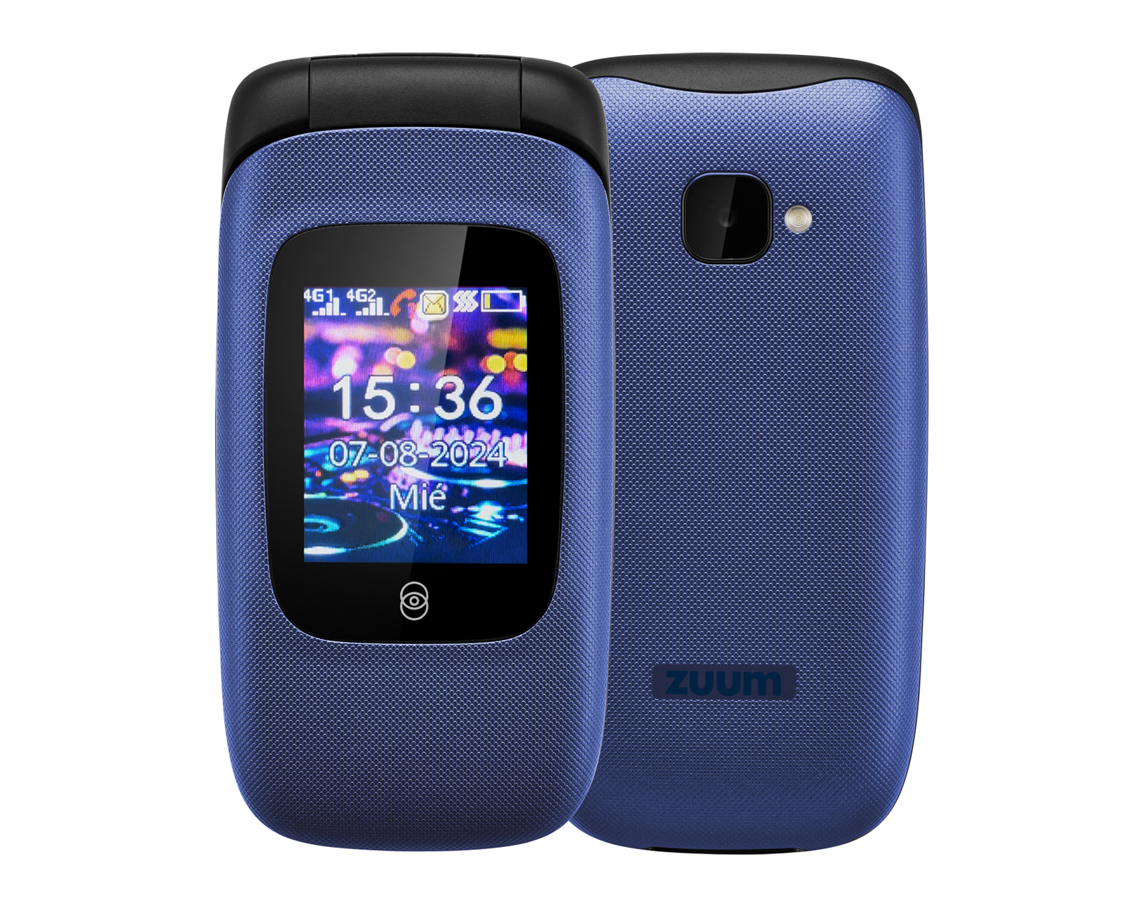 Celular Zuum Liberado Brix R III 128 MB Azul Marino