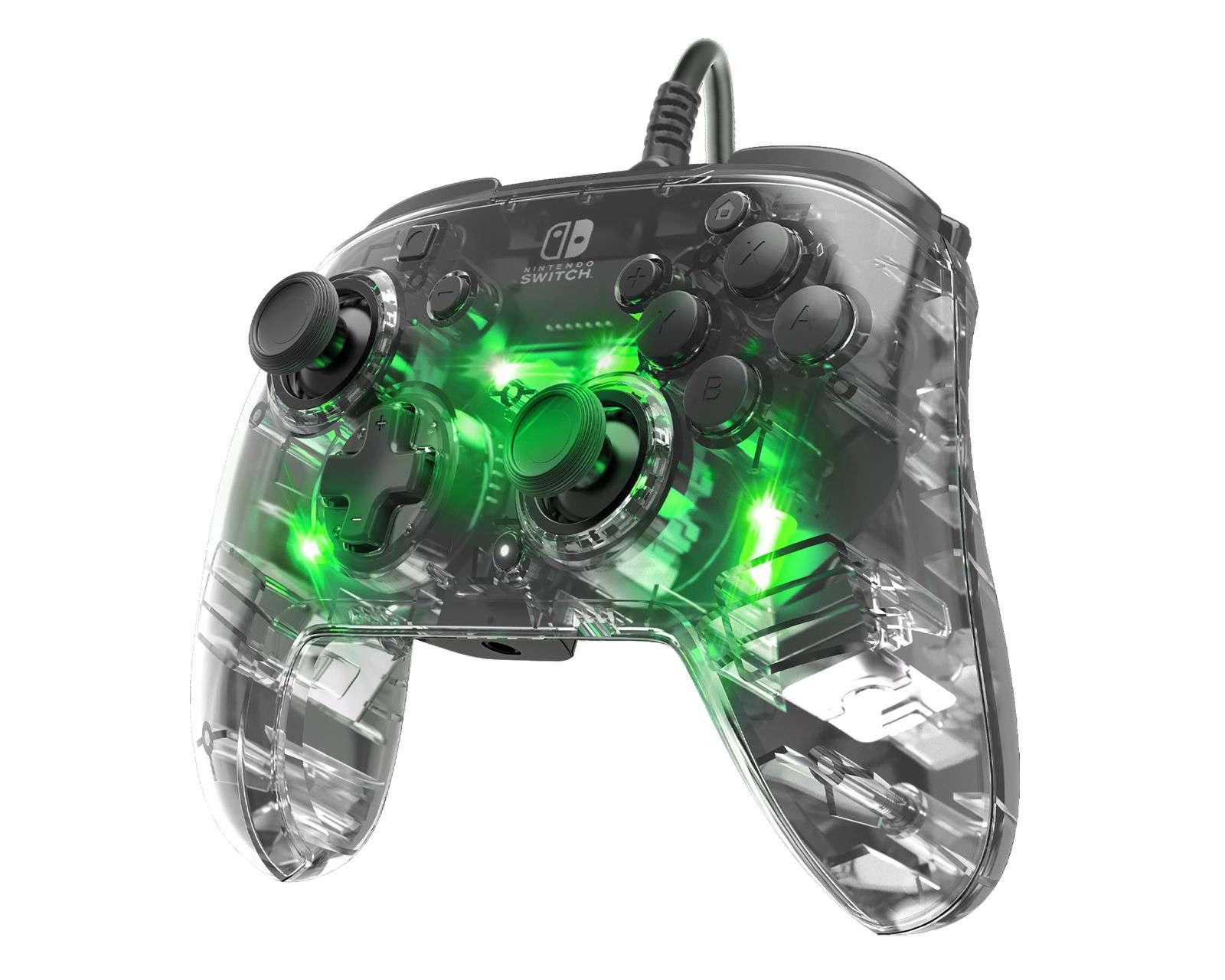 Foto 2 pulgar | Foto 1 | Control Alámbrico para Nintendo Switch PDP Gaming Transparente