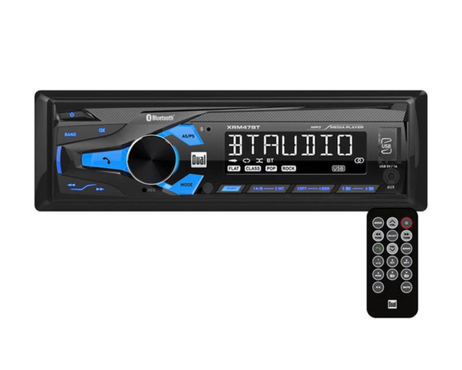 Foto 2 | Foto 2 | Autoestéreo Dual sin CD XRM47BT con Entrada USB Negro
