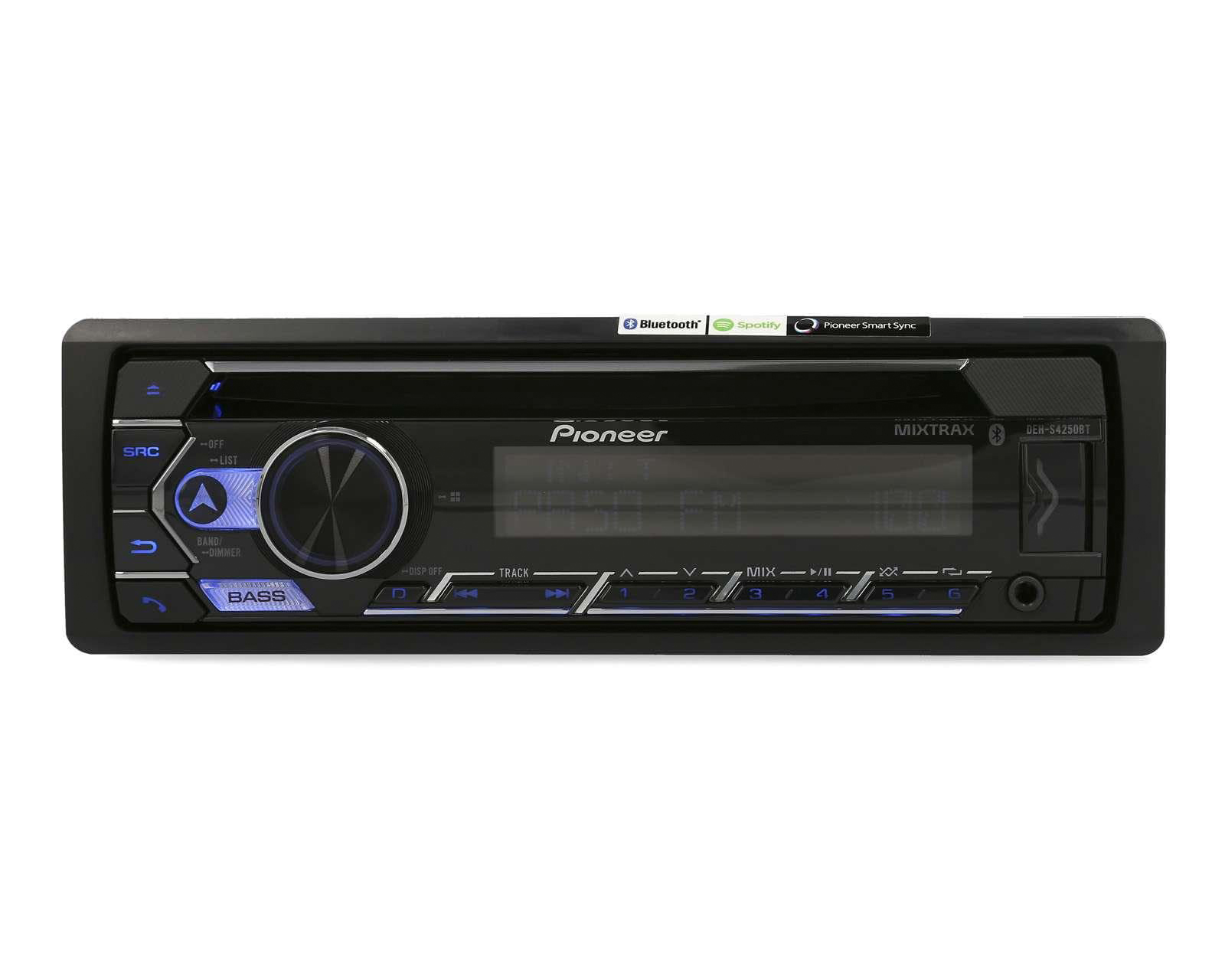 Foto 3 pulgar | Foto 2 | Autoestéreo Pioneer con CD DEH-S4250BT Bluetooth Compatible con Spotify Negro