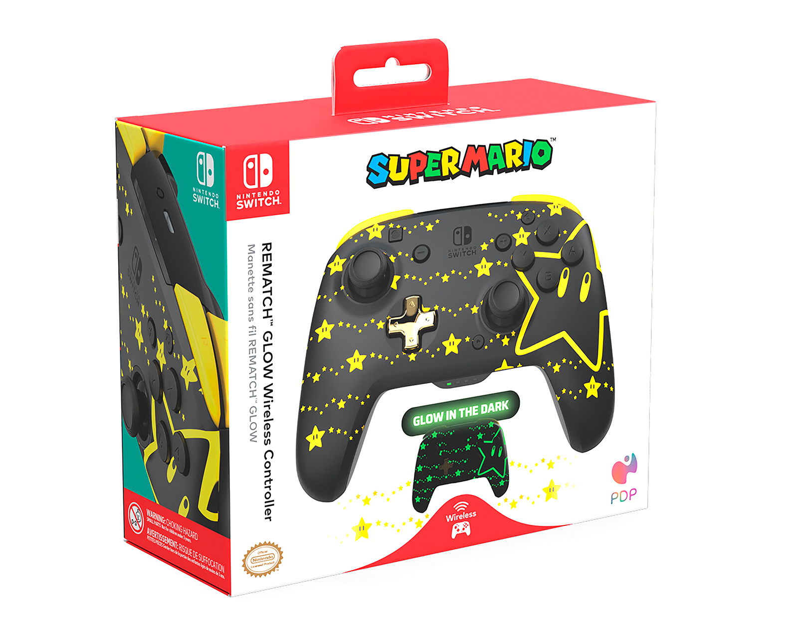 Foto 5 | Foto 5 | Control Inalámbrico para Nintendo Switch PDP Super Star Negro