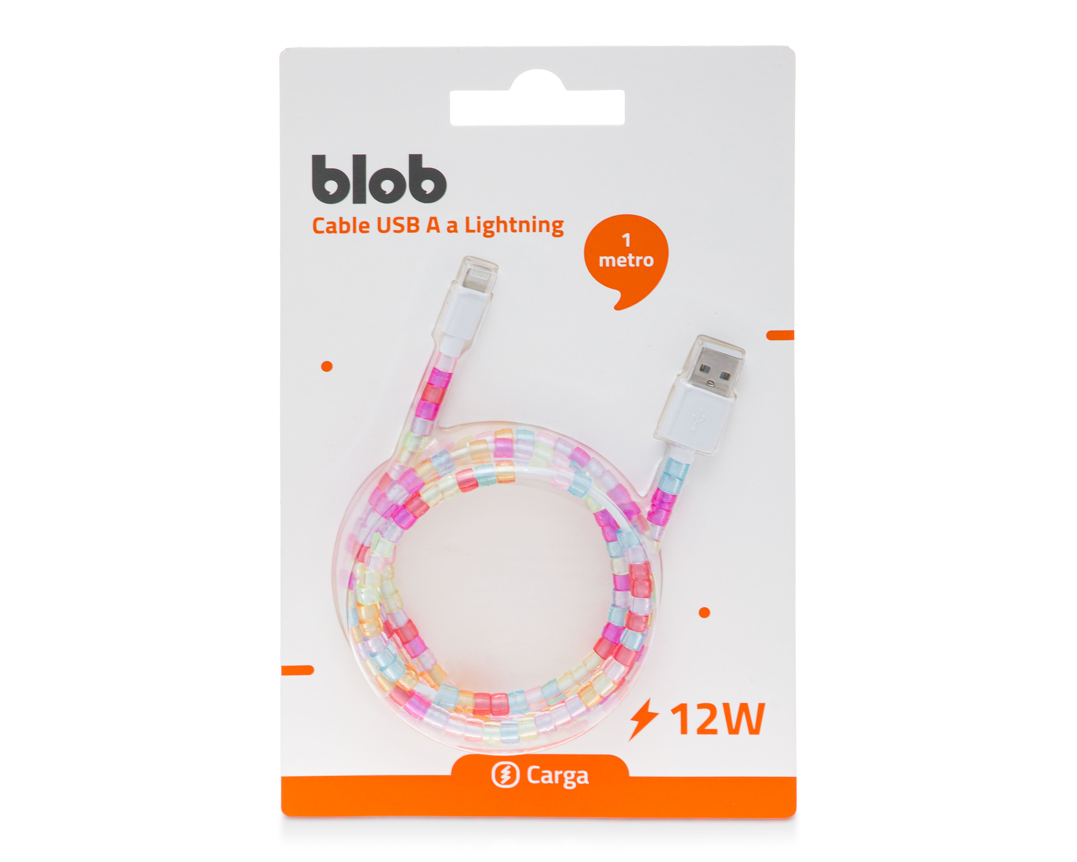 Foto 3 | Foto 3 | Cable USB-A a Lightning Blob 1 m