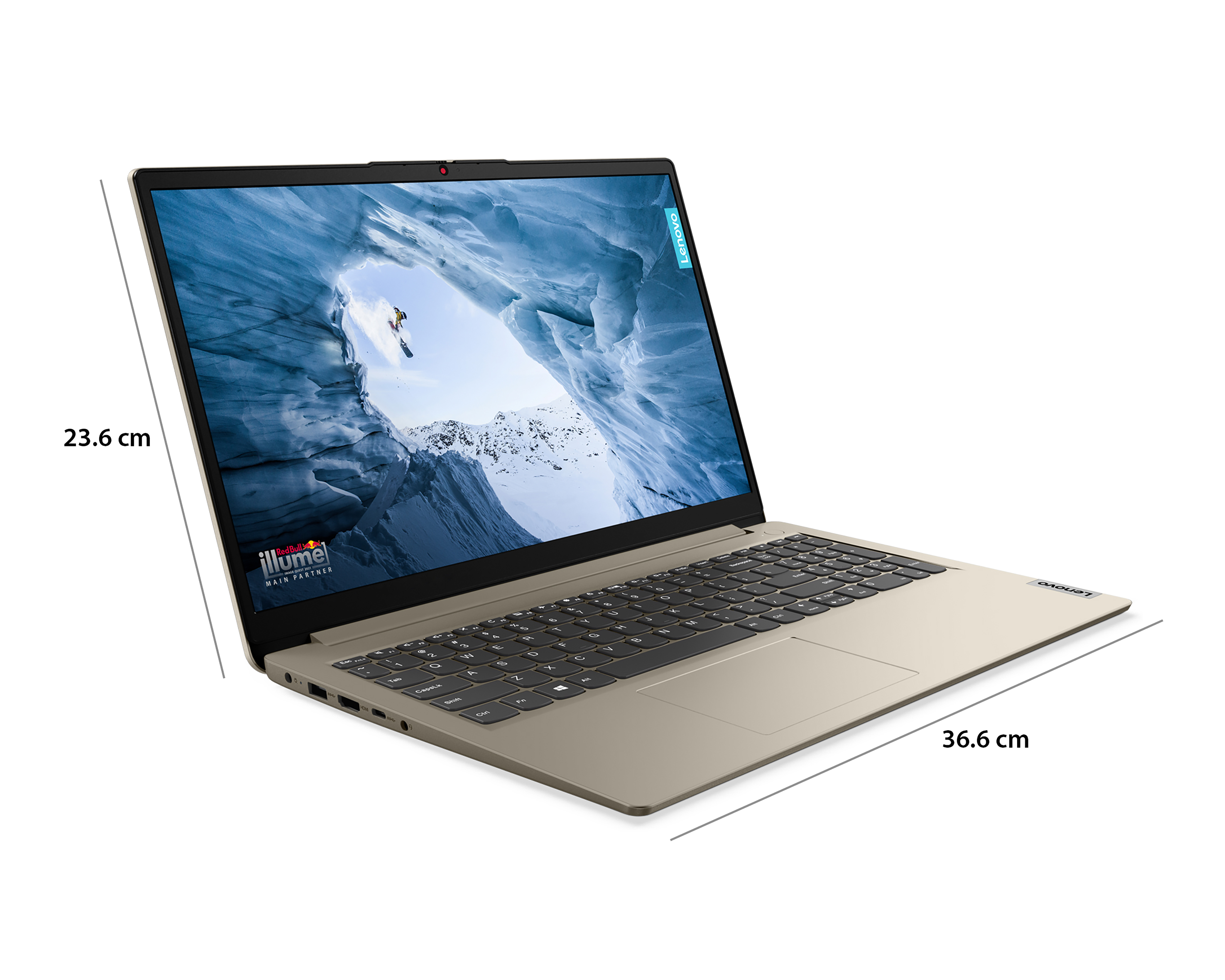 Foto 11 pulgar | Foto 10 | Laptop Lenovo IdeaPad 1 15.6 Pulgadas Windows 11 AMD Ryzen 7 AMD Radeon 16 GB RAM 512 GB SSD Dorada