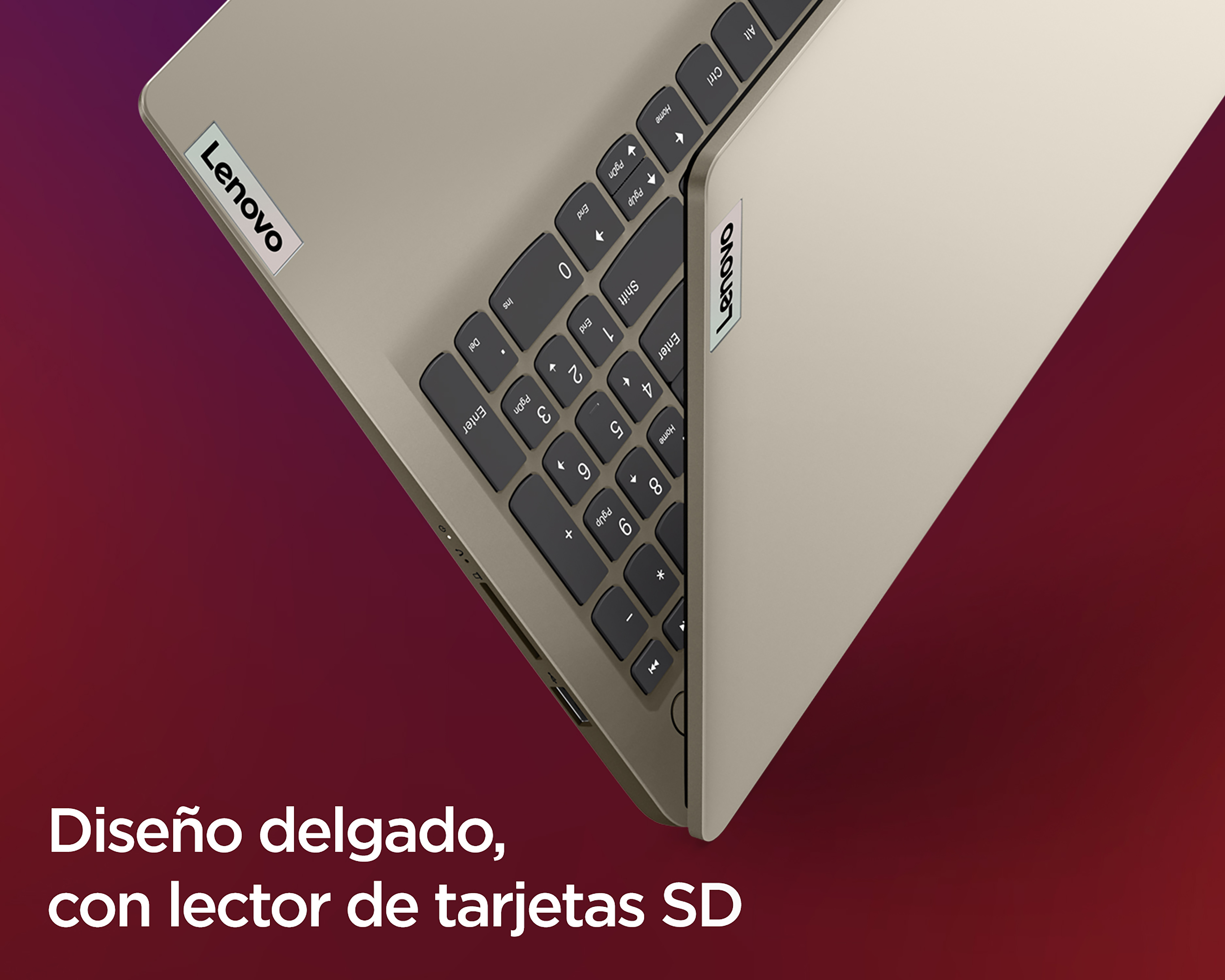 Foto 6 | Foto 6 | Laptop Lenovo IdeaPad 1 15.6 Pulgadas Windows 11 AMD Ryzen 7 AMD Radeon 16 GB RAM 512 GB SSD Dorada