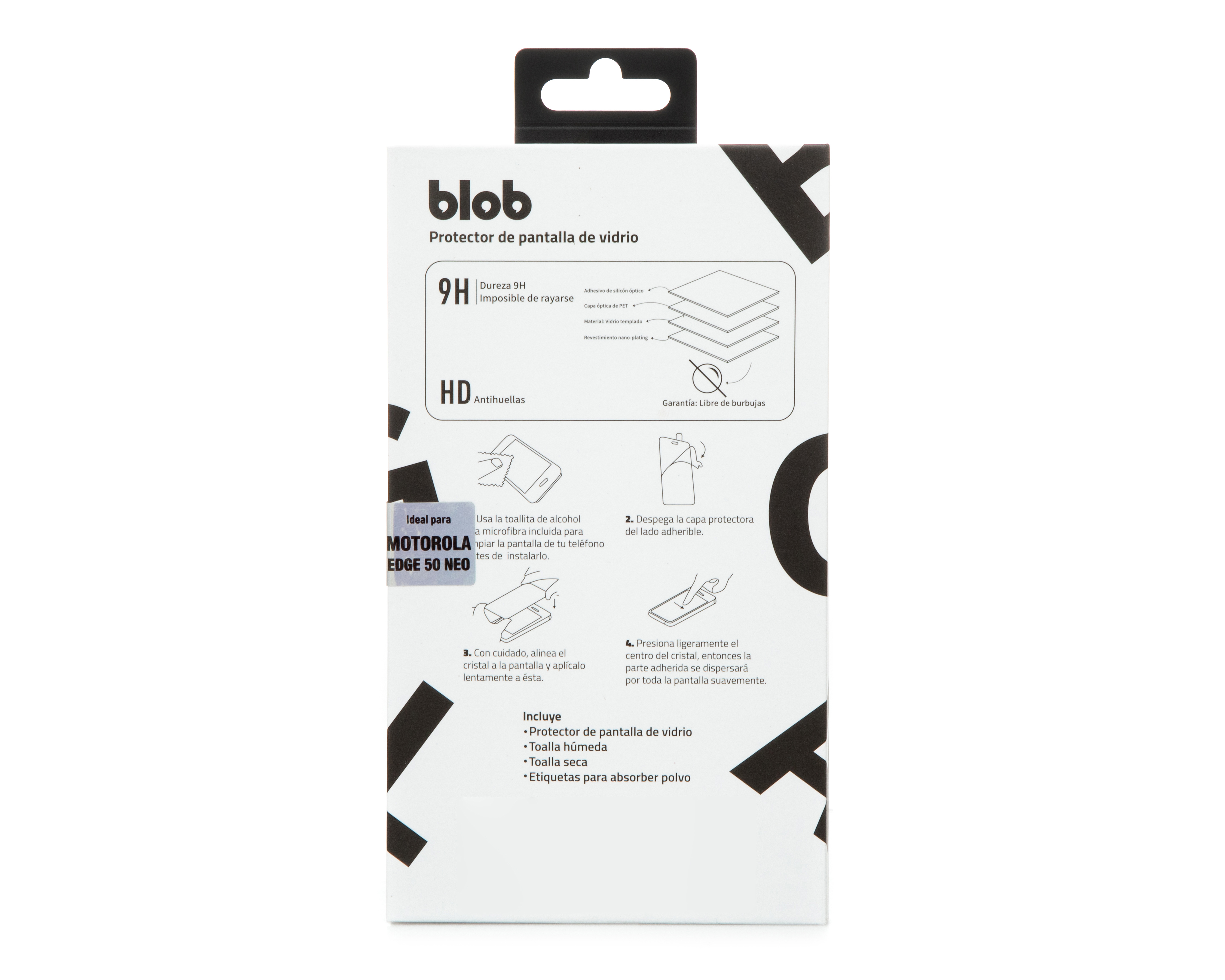 Foto 2 | Foto 2 | Protector de Pantalla Blob para Motorola Edge 50