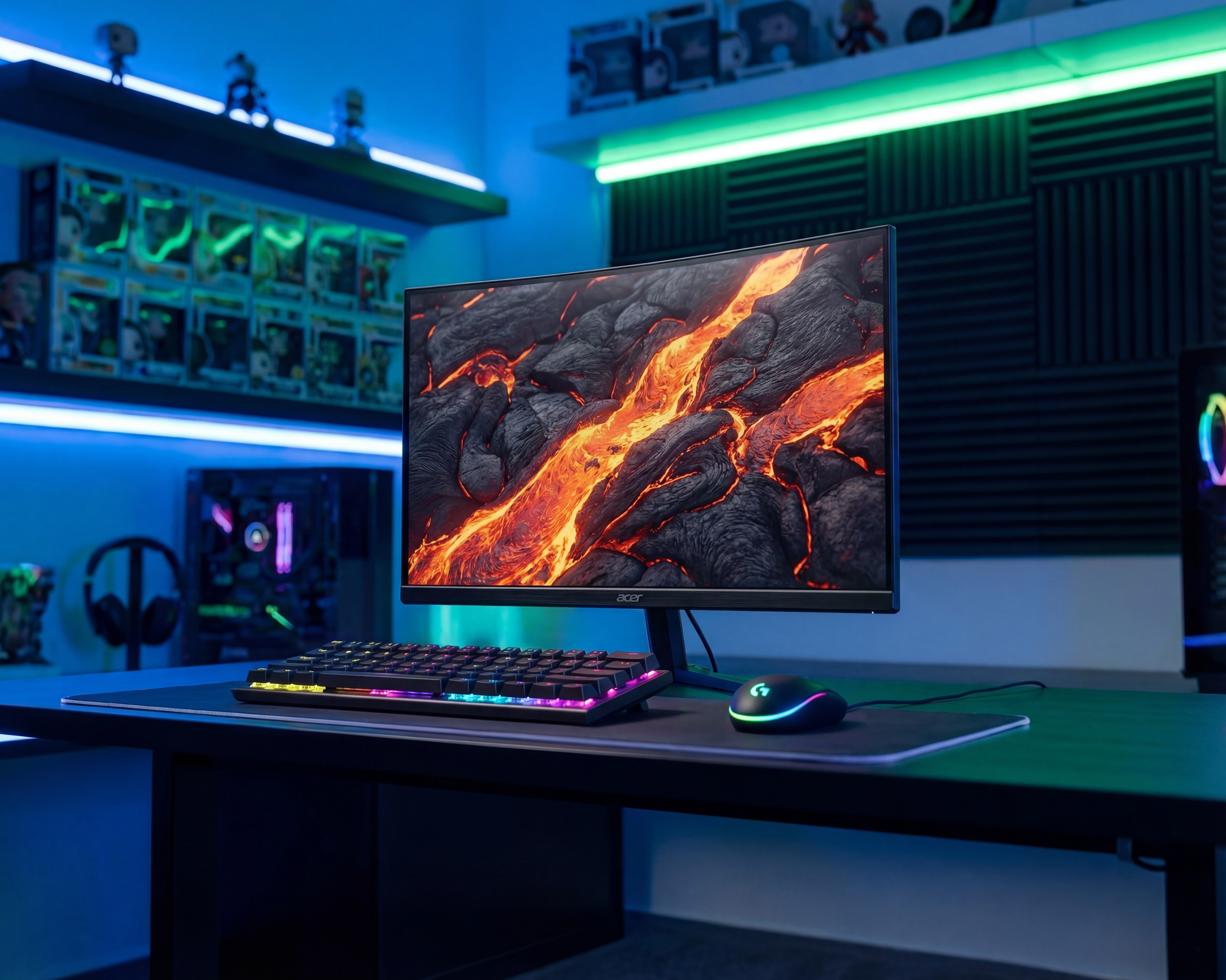 Foto 6 pulgar | Foto 5 | Monitor Acer Nitro ED271 P3 27 Pulgadas FHD 180 Hz