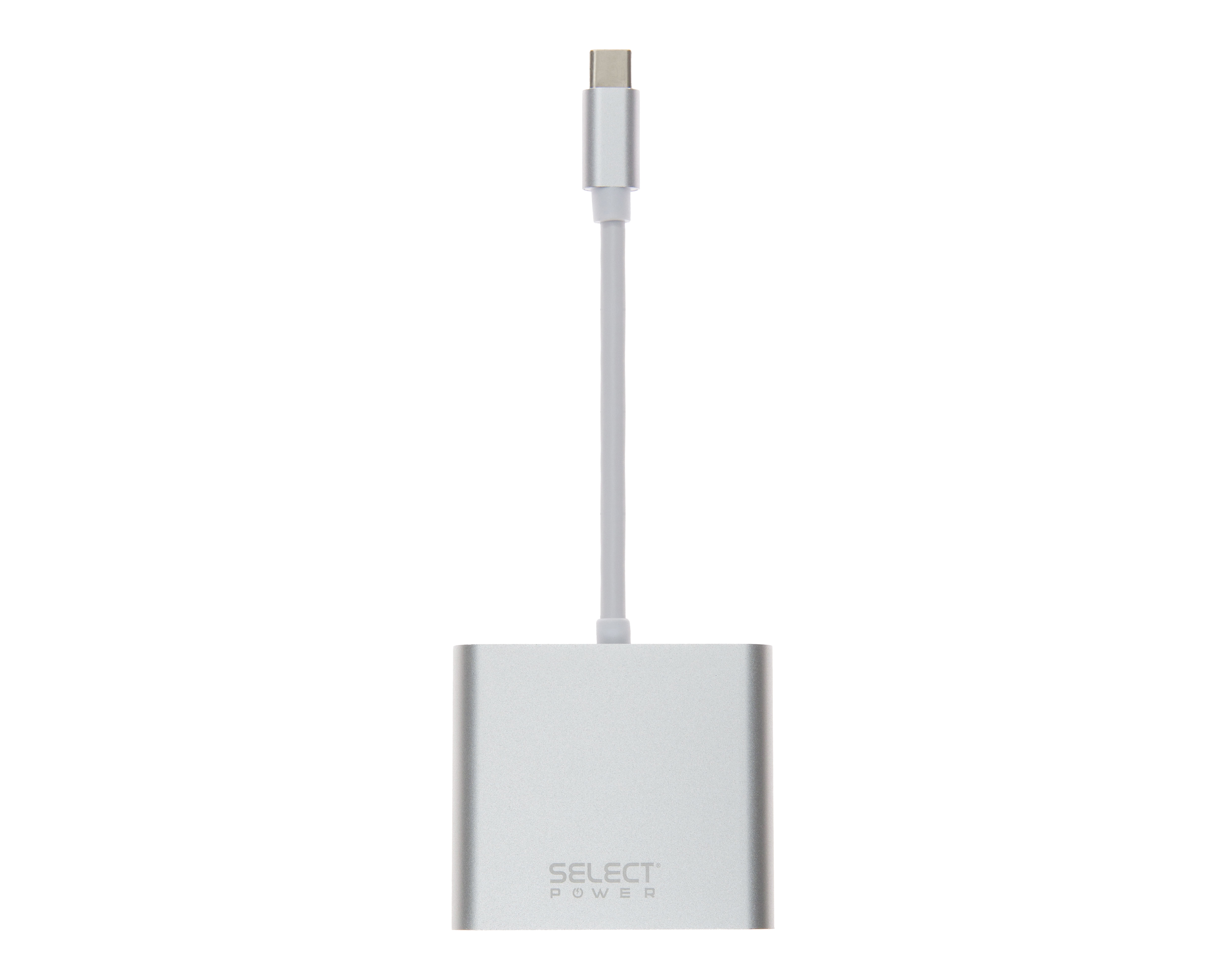 Foto 4 pulgar | Foto 3 | Adaptador USB Tipo C Select Power con 3 Puertos
