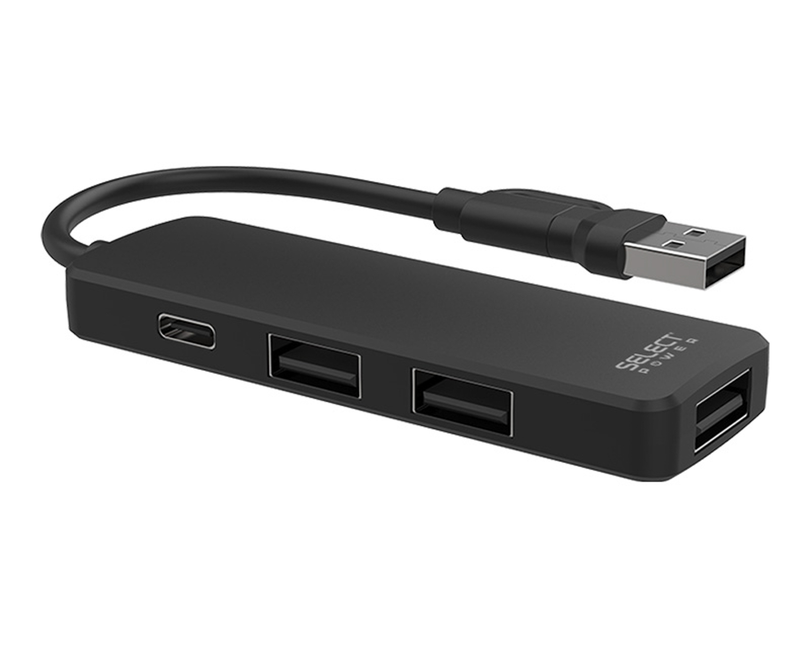 Foto 3 pulgar | Foto 2 | Adaptador USB Tipo C Select Power con 4 Puertos
