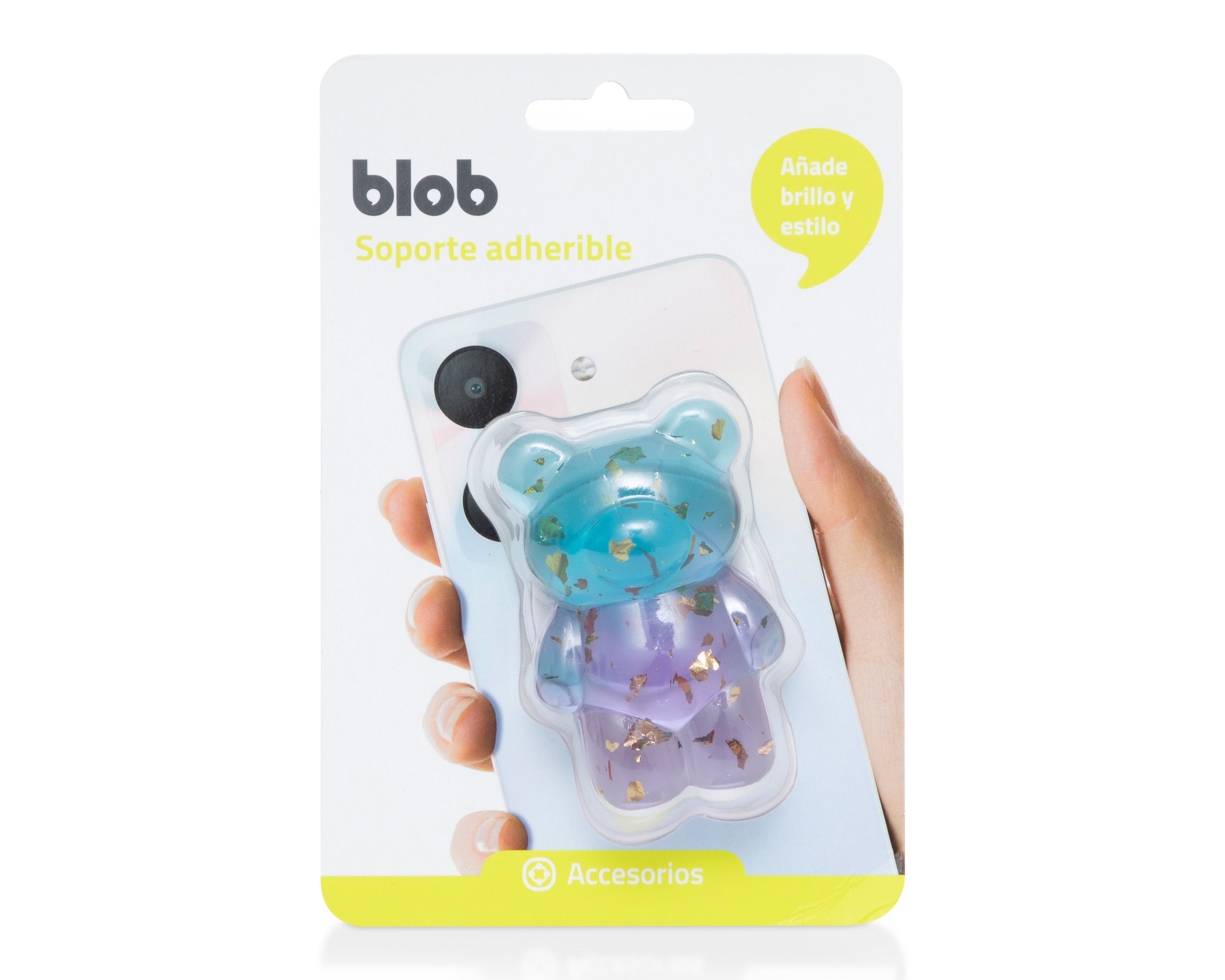 Foto 3 | Foto 3 | Soporte para Celular Blob Oso Bicolor