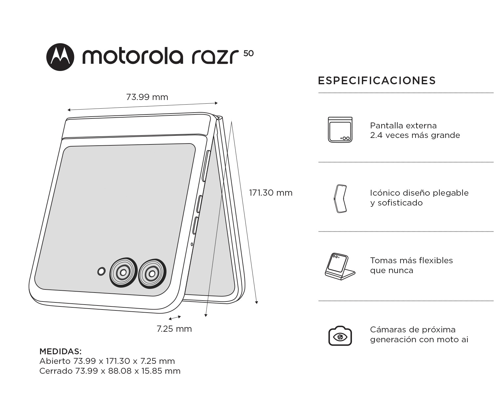 Foto 11 pulgar | Foto 10 | Telcel Motorola Razr 50 512 GB Beige