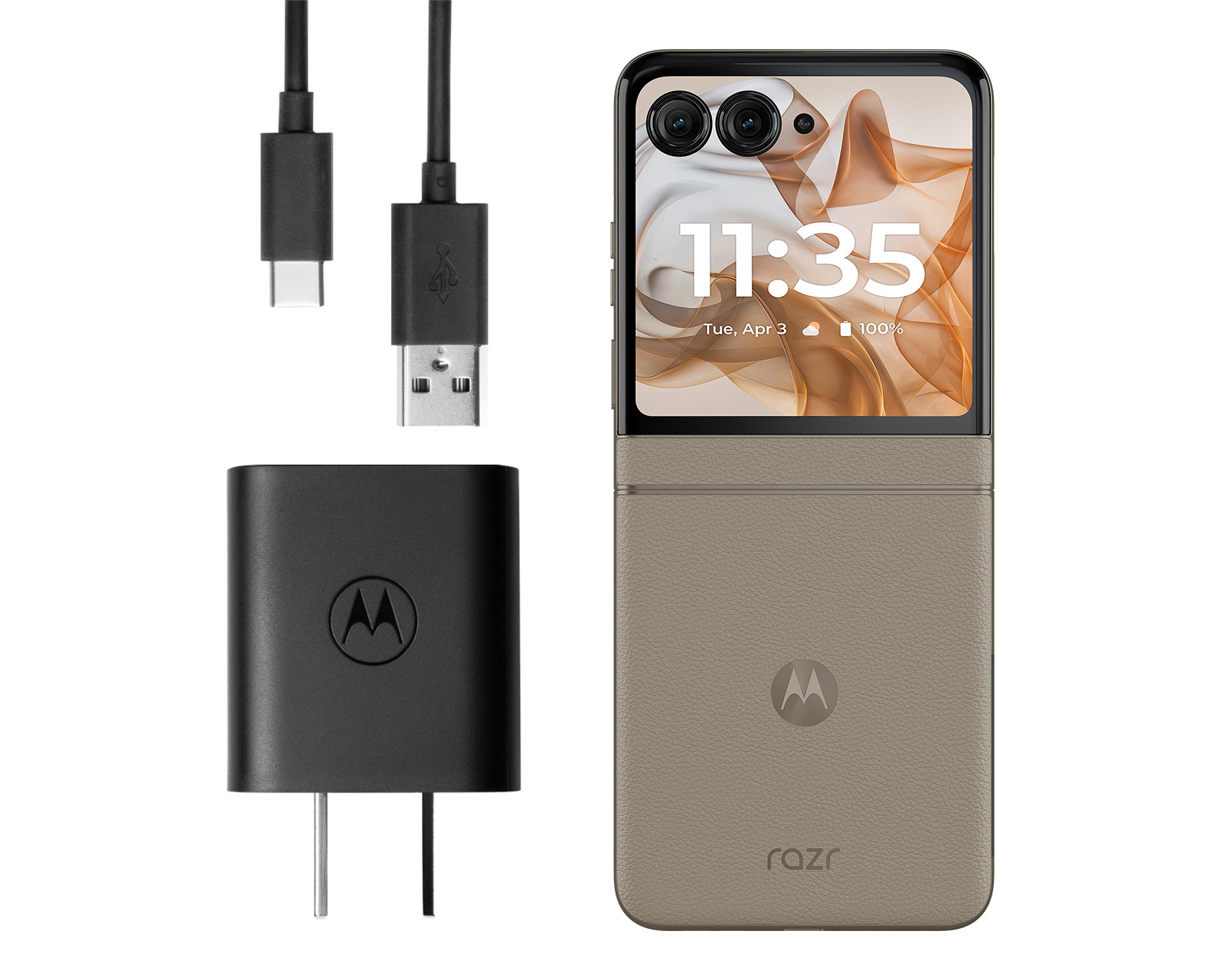Foto 10 pulgar | Foto 9 | Telcel Motorola Razr 50 512 GB Beige