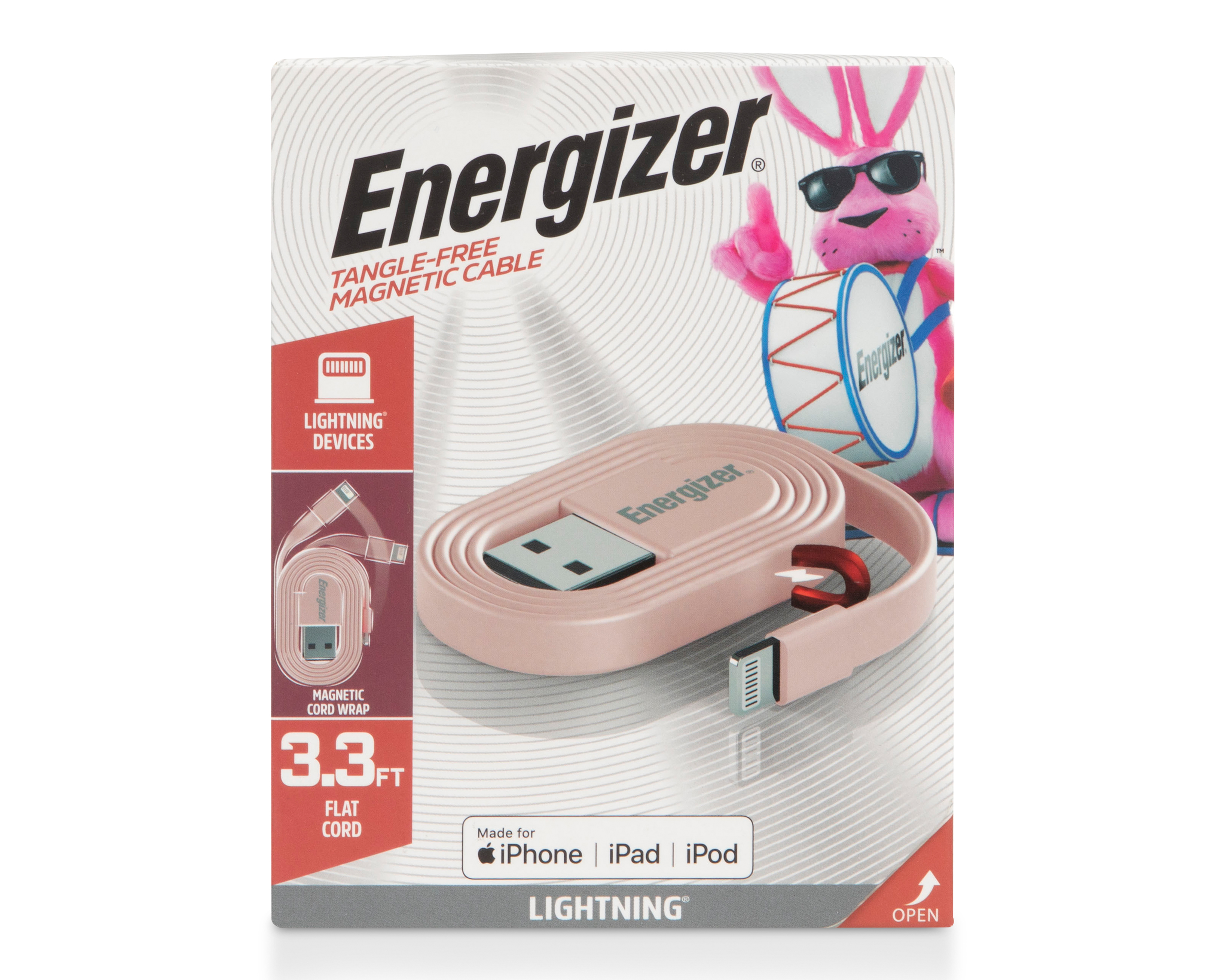 Foto 4 pulgar | Foto 3 | Cable Lightning Energizer 1 m