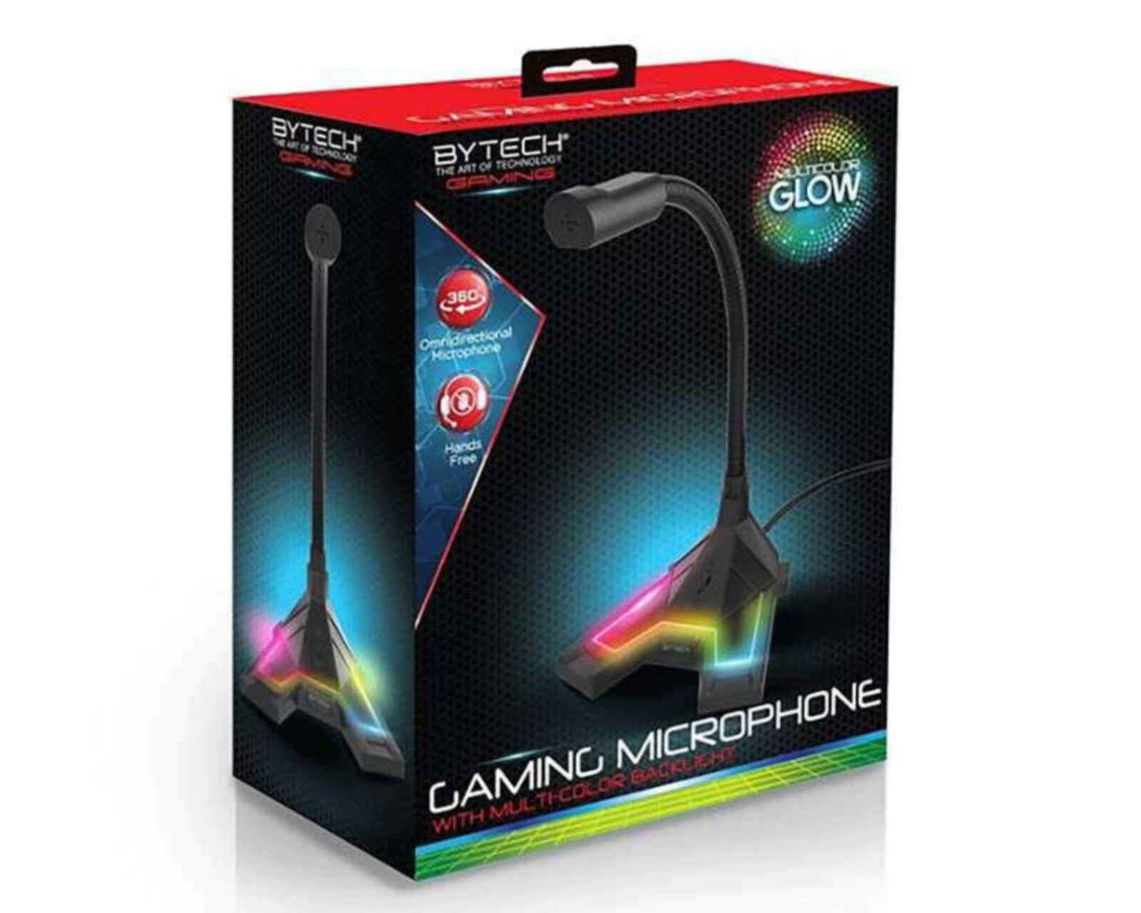 Foto 3 pulgar | Foto 2 | Micrófono Gamer Alámbrico Bytech BY-GA-MP-100-BK
