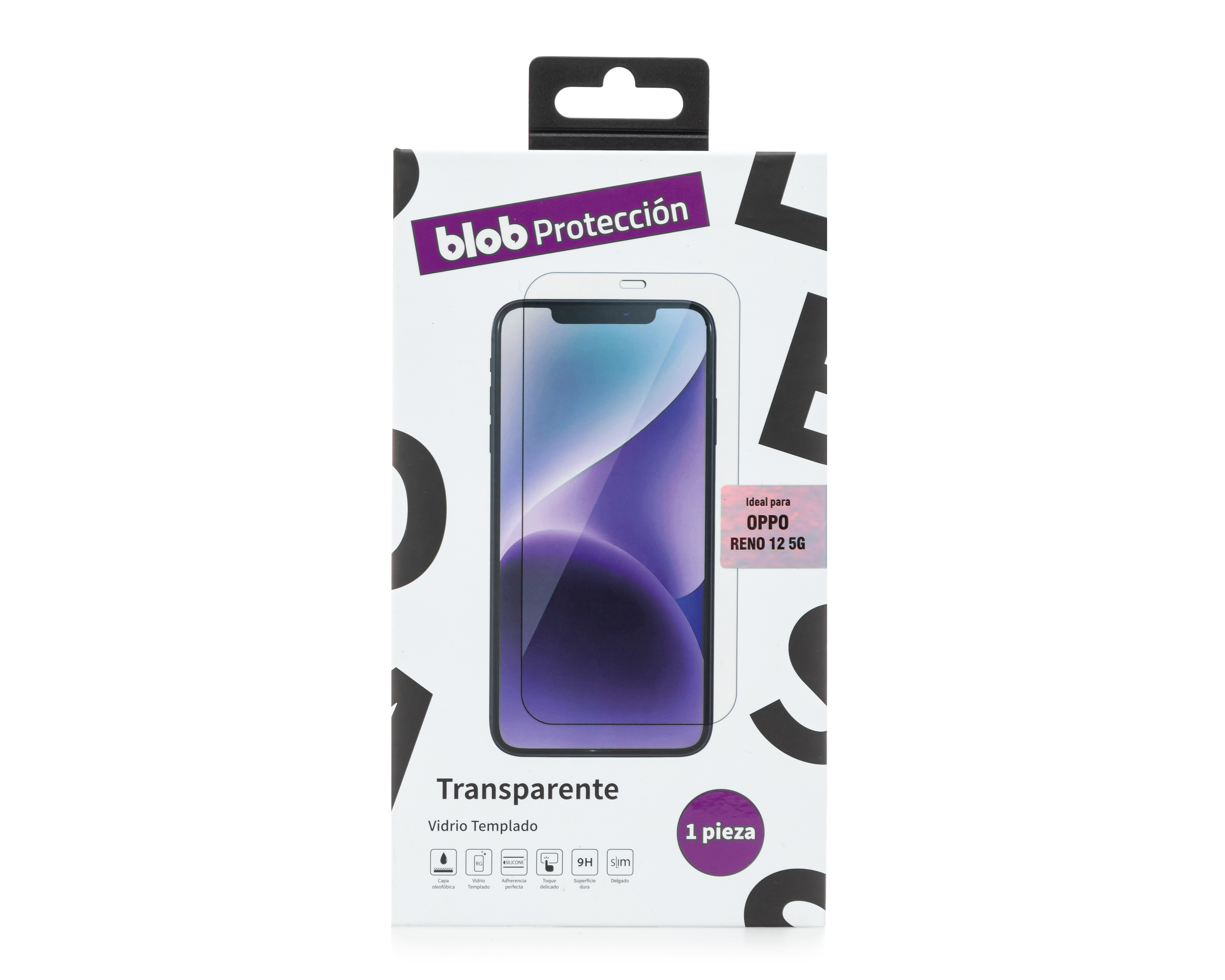 Protector de Pantalla de Vidrio Templado Blob para OPPO Reno 12 5G