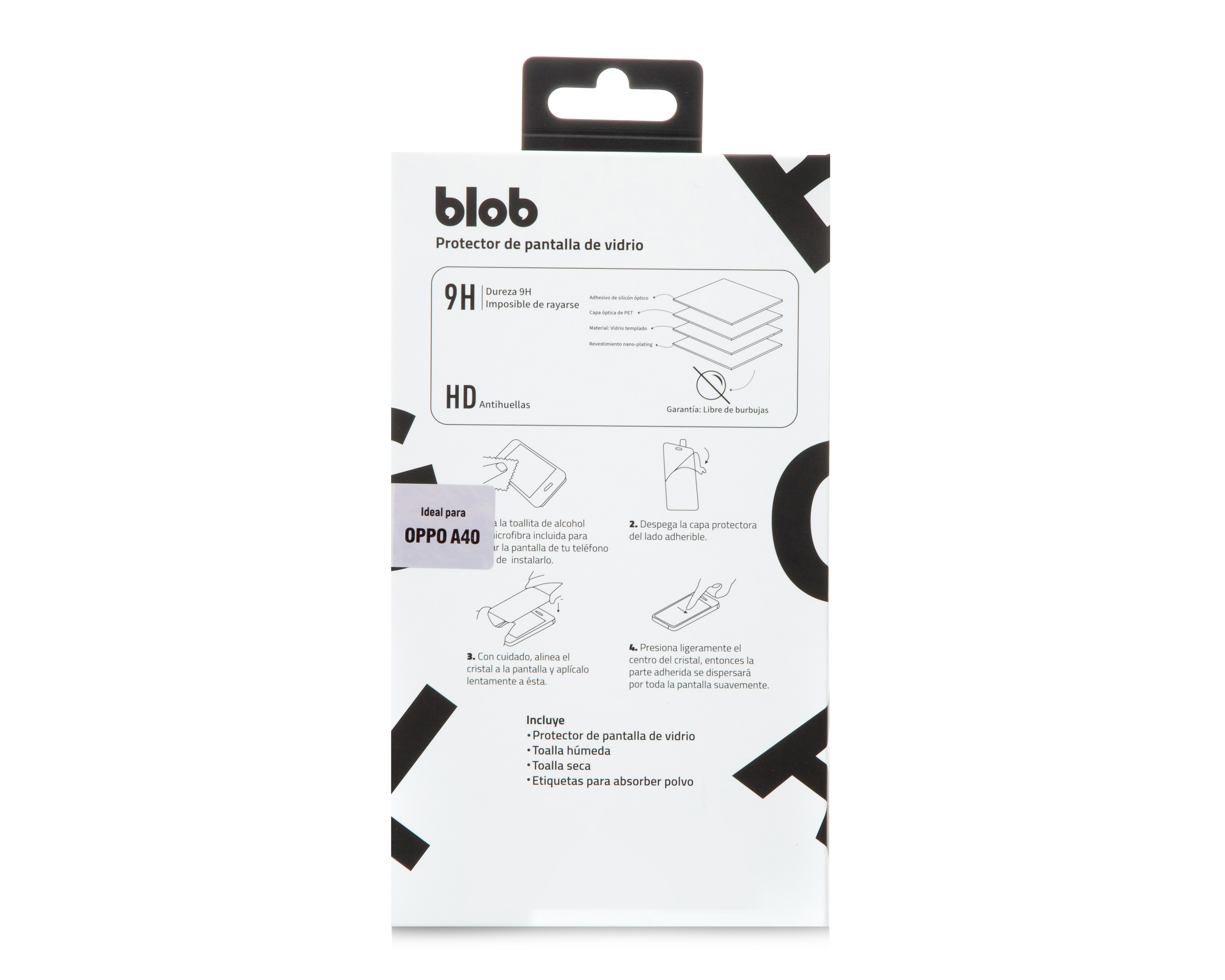 Foto 2 | Foto 2 | Protector de Pantalla Blob para OPPO A40
