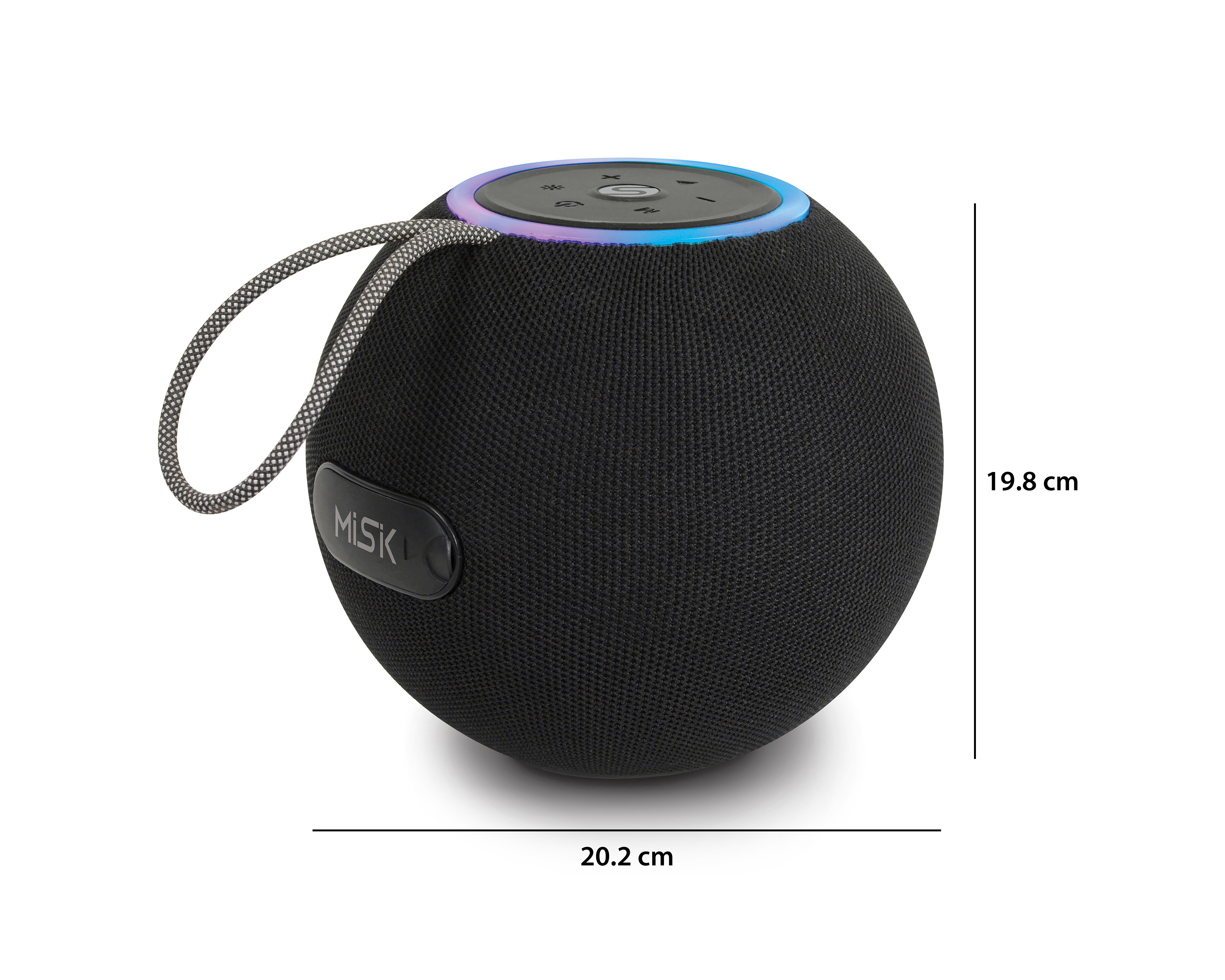 Foto 5 | Foto 5 | Bocina Bluetooth Misik  MS243 16 W con Luz LED