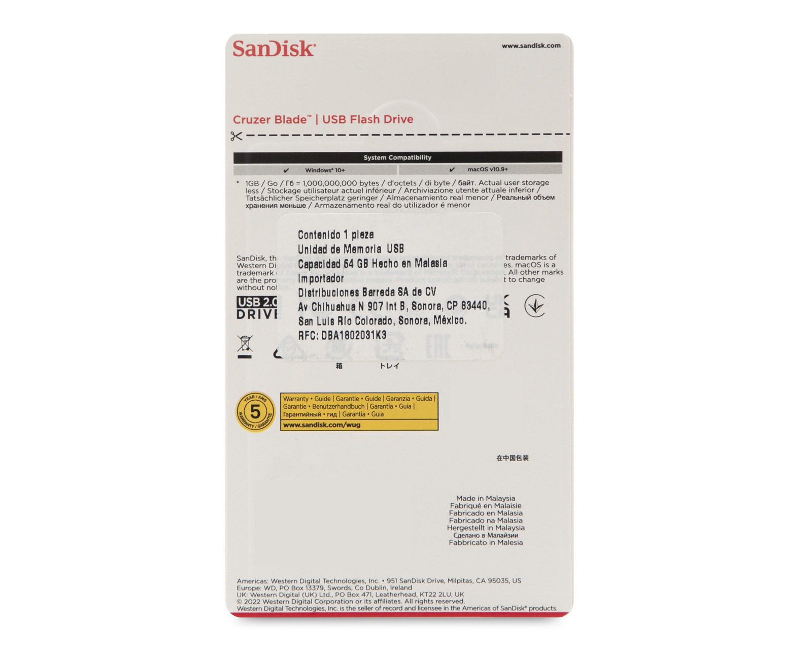 Foto 2 | Foto 2 | Memoria USB SanDisk 64 GB 2.0