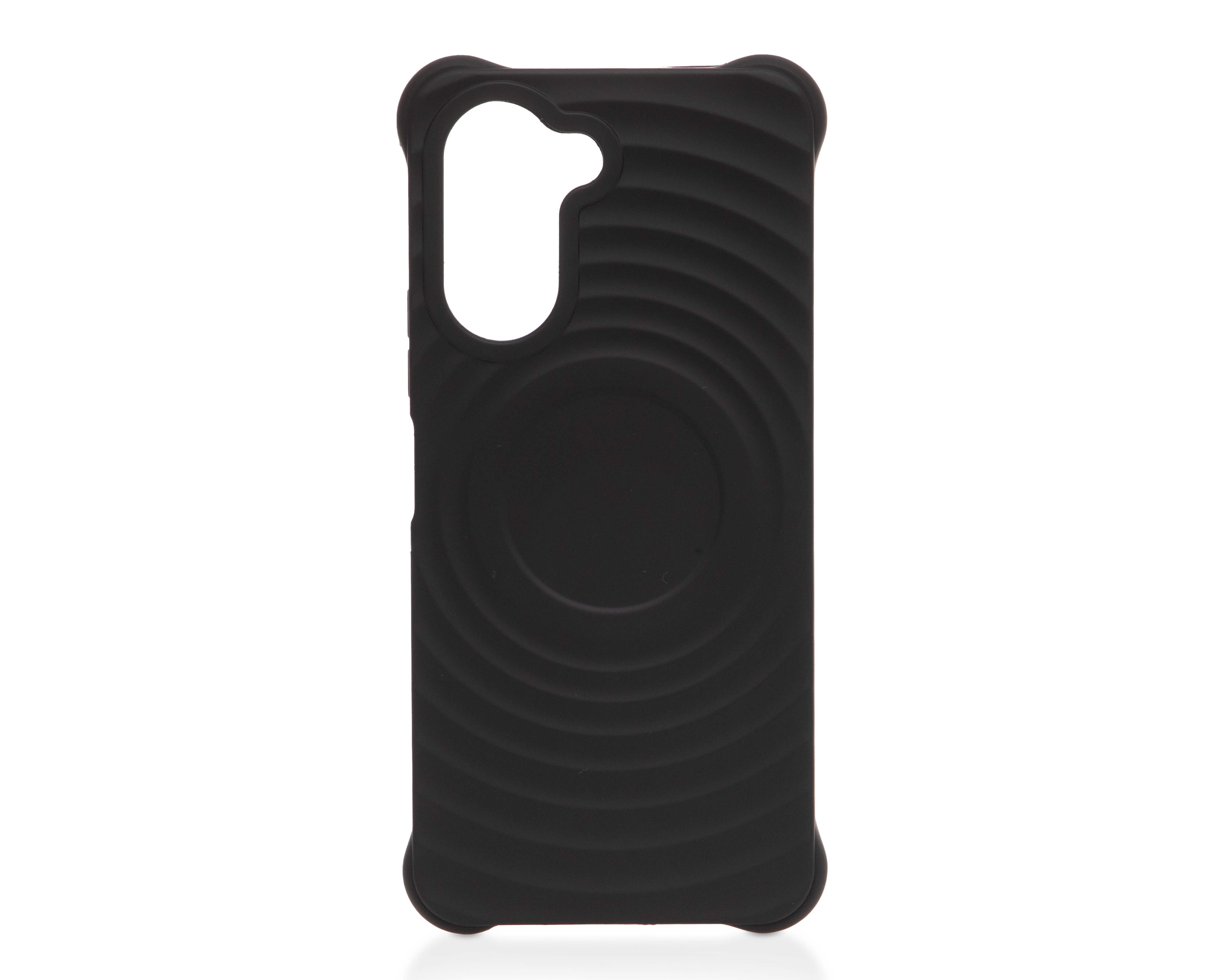 Foto 2 pulgar | Foto 1 | Funda Negra Blob para Vivo Y18