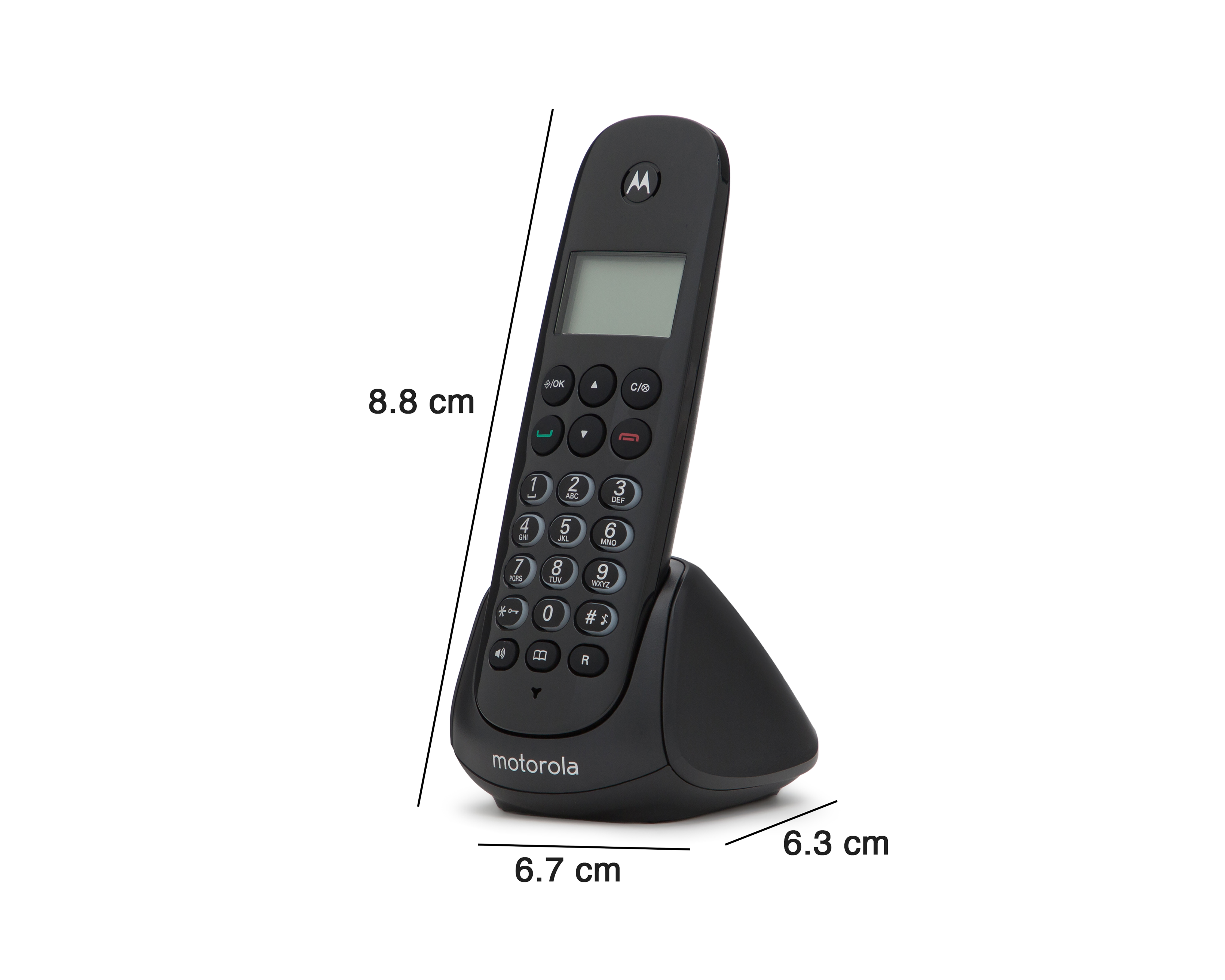 Foto 6 | Foto 7 | Telefóno Inalámbrico Motorola M750 Negro