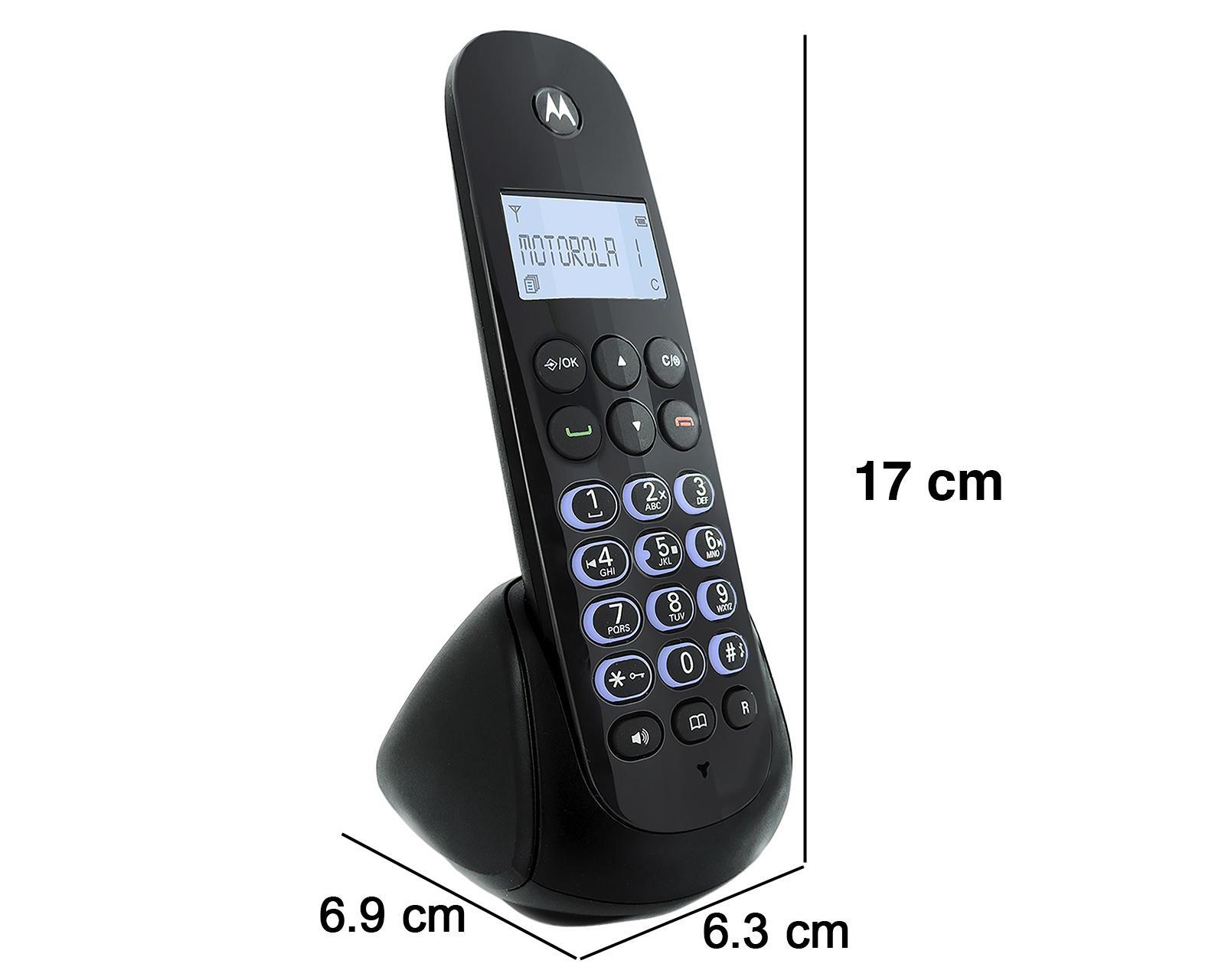 Foto 5 | Foto 5 | Teléfono Inalámbrico Motorola M750CE Negro