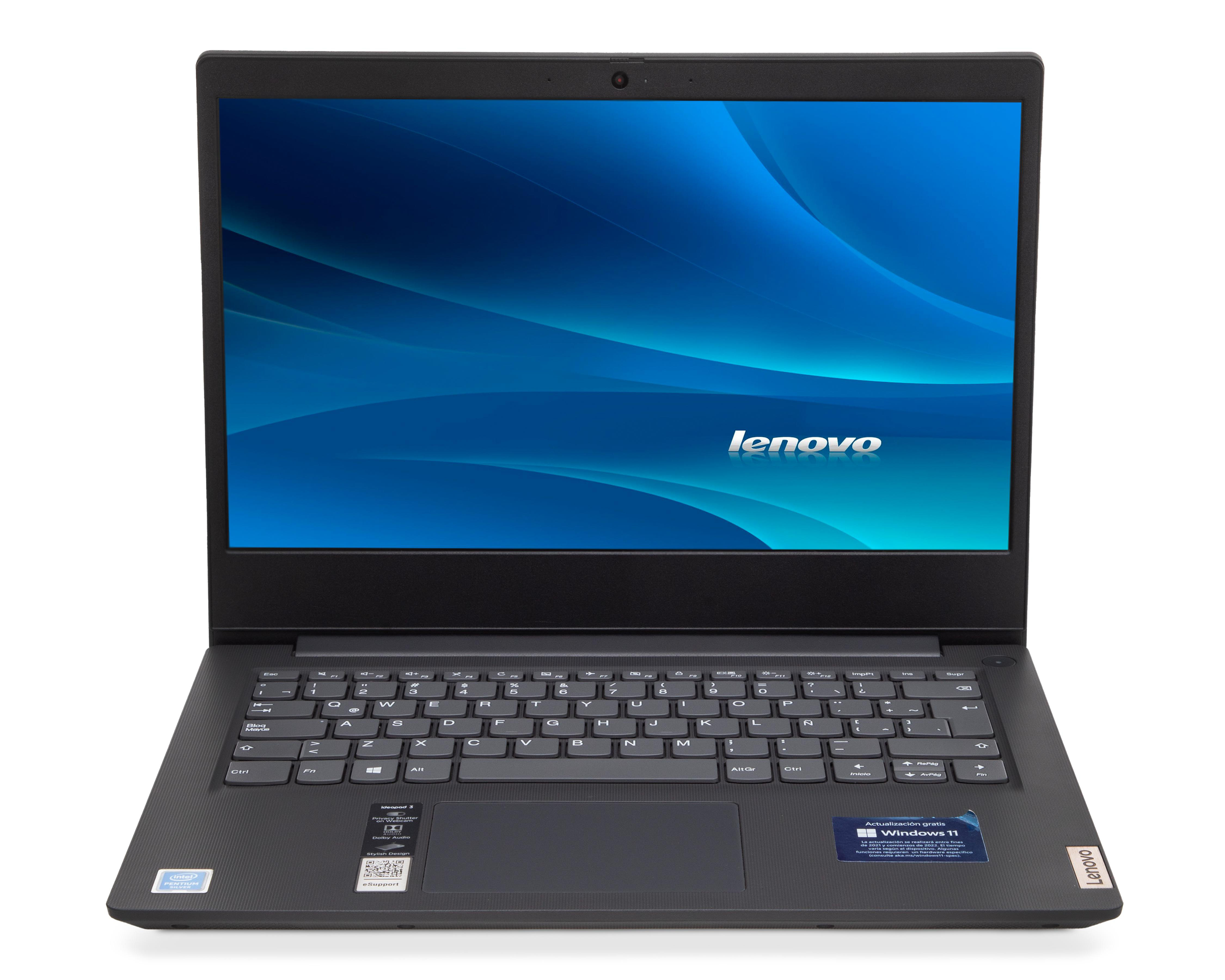 Foto 2 pulgar | Foto 1 | Laptop Lenovo IP 3 14IGL05 14" Intel Pentium N5030 8 GB RAM 256 GB SSD Negra