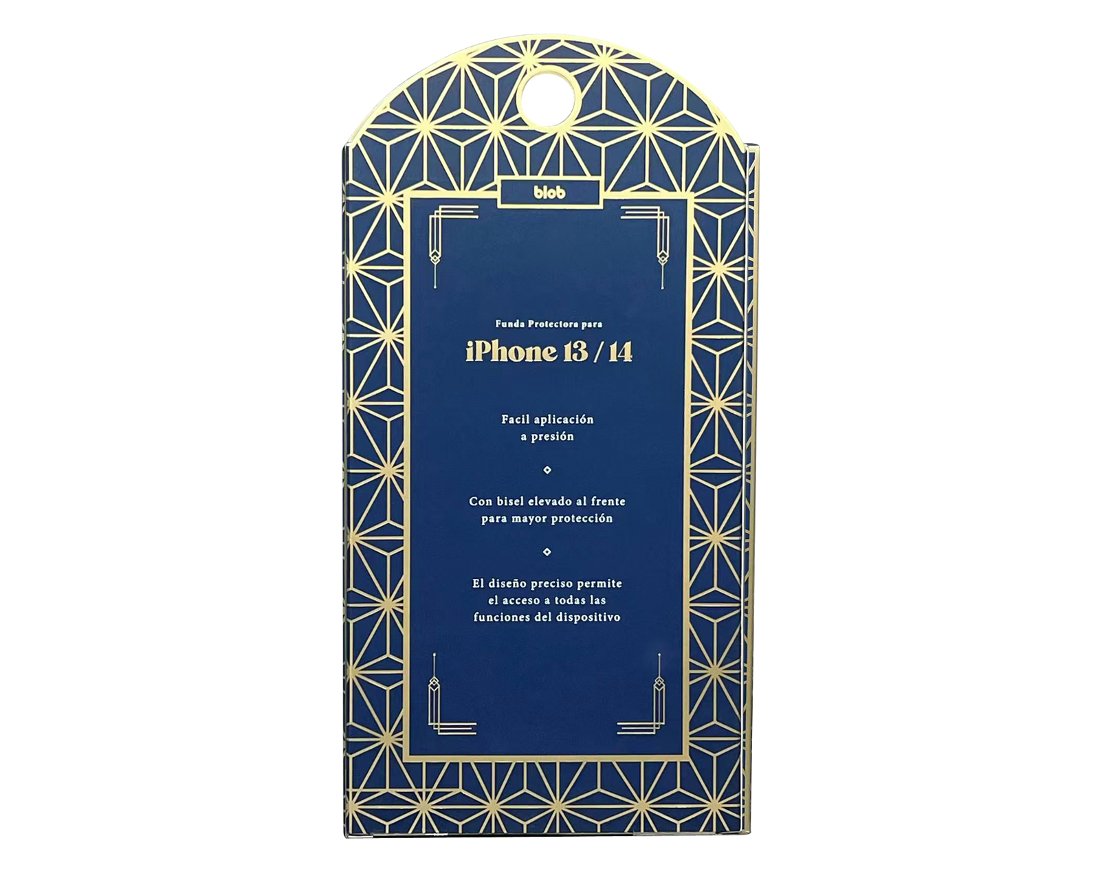 Foto 4 pulgar | Foto 3 | Funda con Glitter Blob para iPhone 13/14